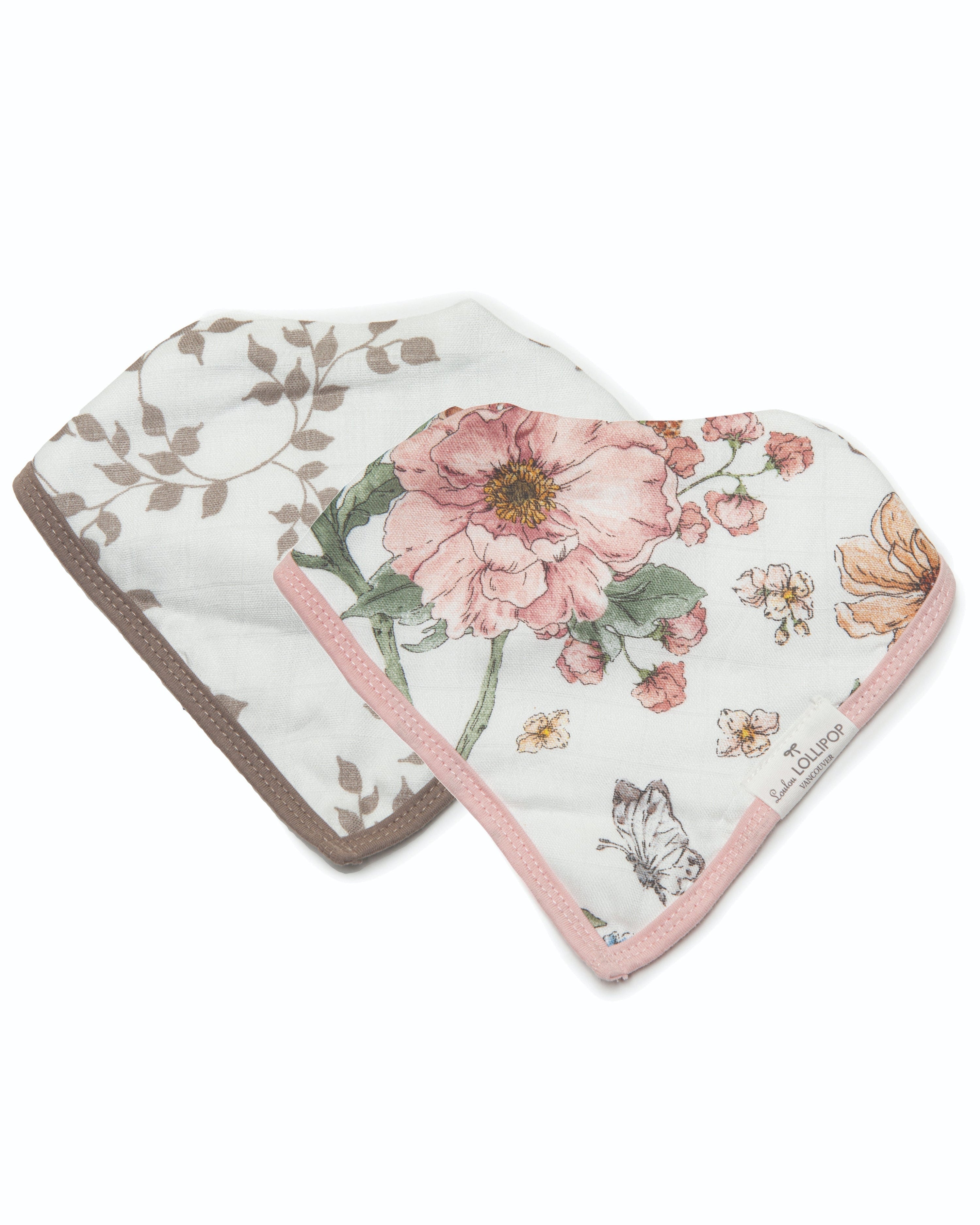 Bandana-Bib-Set-2-Pack-Secret-Garden-1