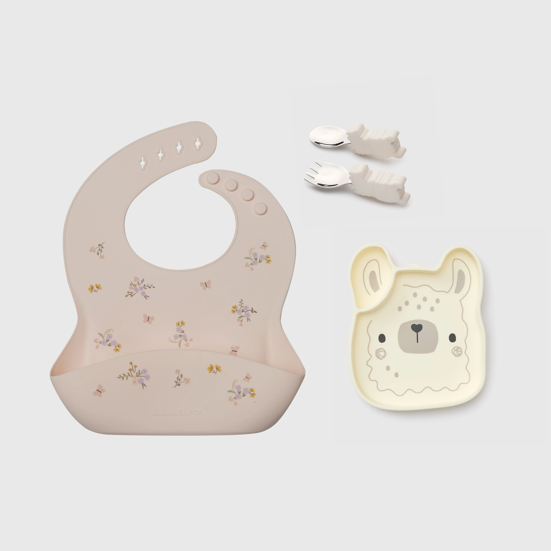 Baby Learning & Feeding Bundle - Lane Llama