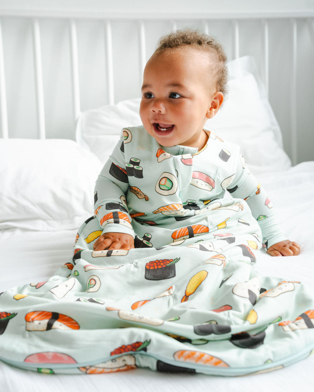 Baby Sleep Sack in TENCEL Lyocell - Sushi