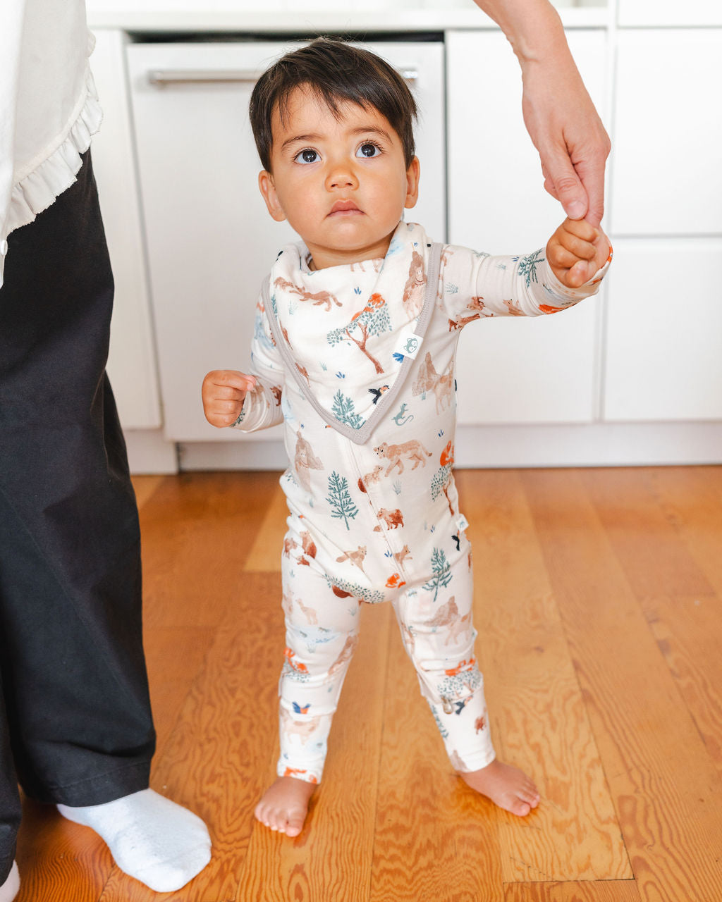 Baby Sleeper in TENCEL Lyocell - Llama Adventures
