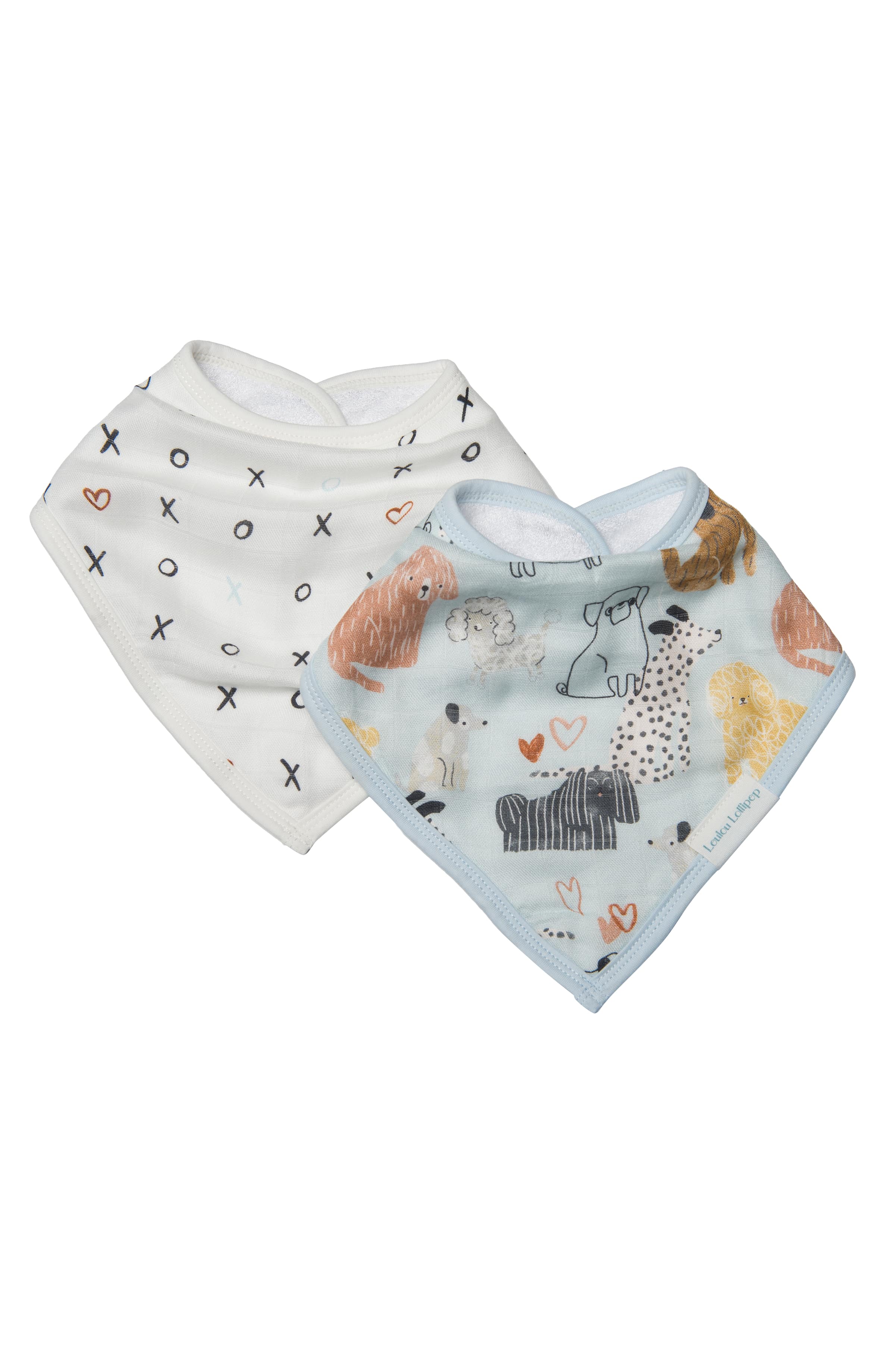 Bandana-Bib-Set-2-Pack-Honey-Puppies-1