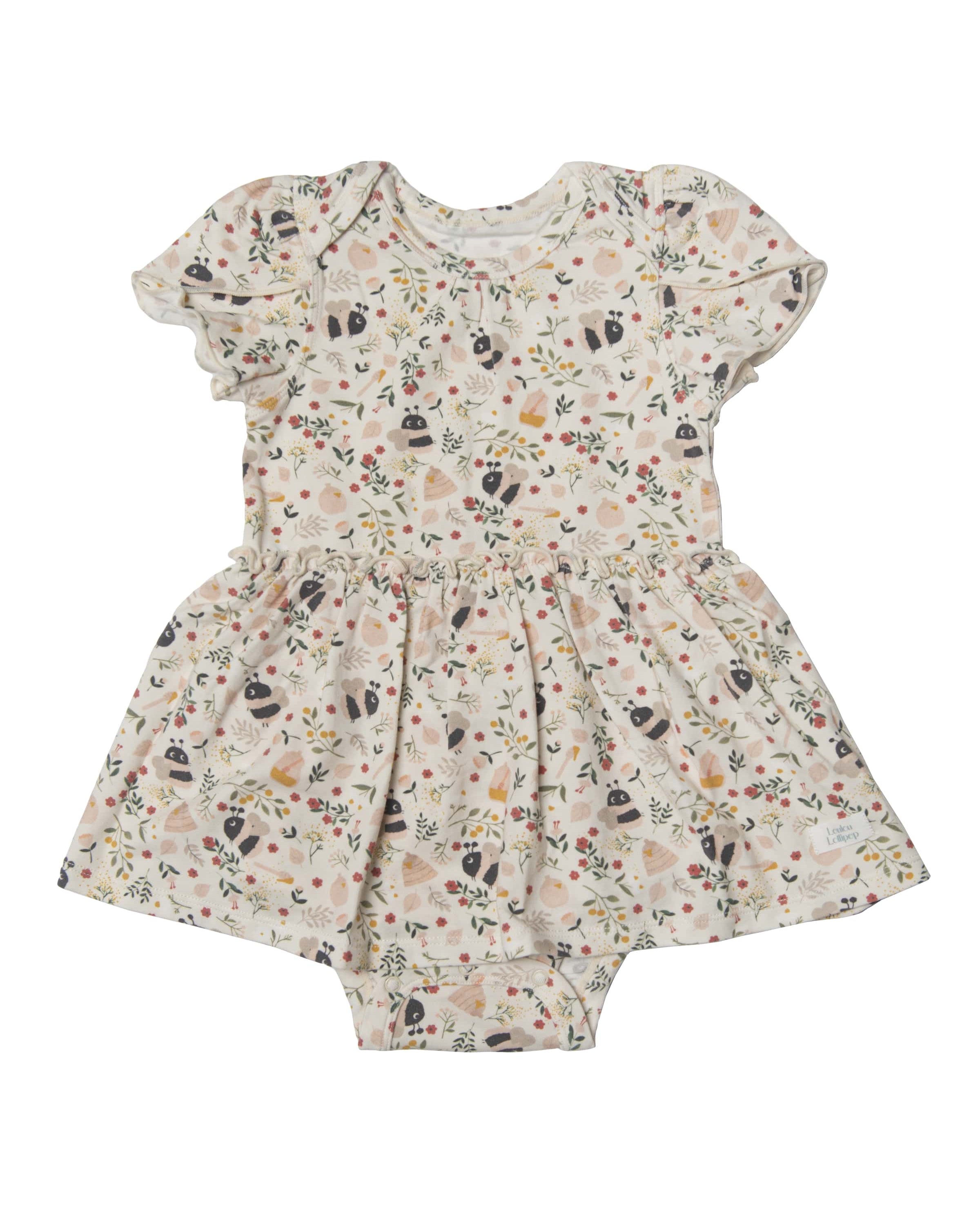 Short-Sleeve-Bodysuit-Dress-Bumble-Bees-1