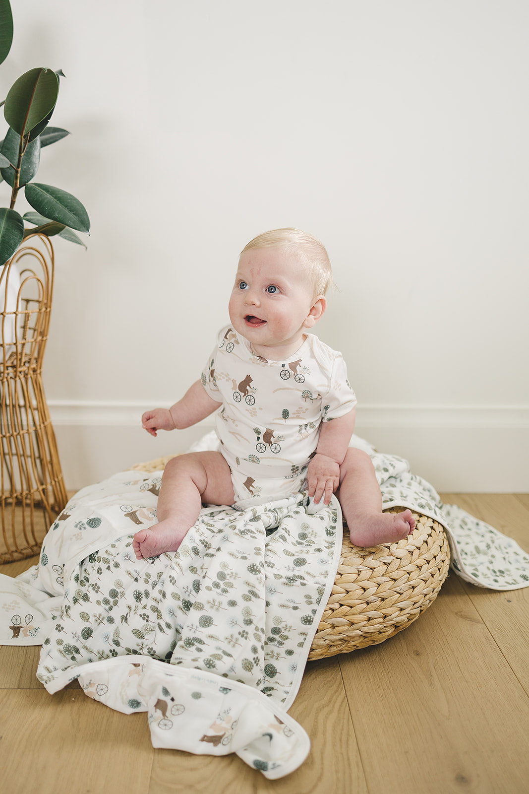 Muslin-Quilt-Ours à vélo-2