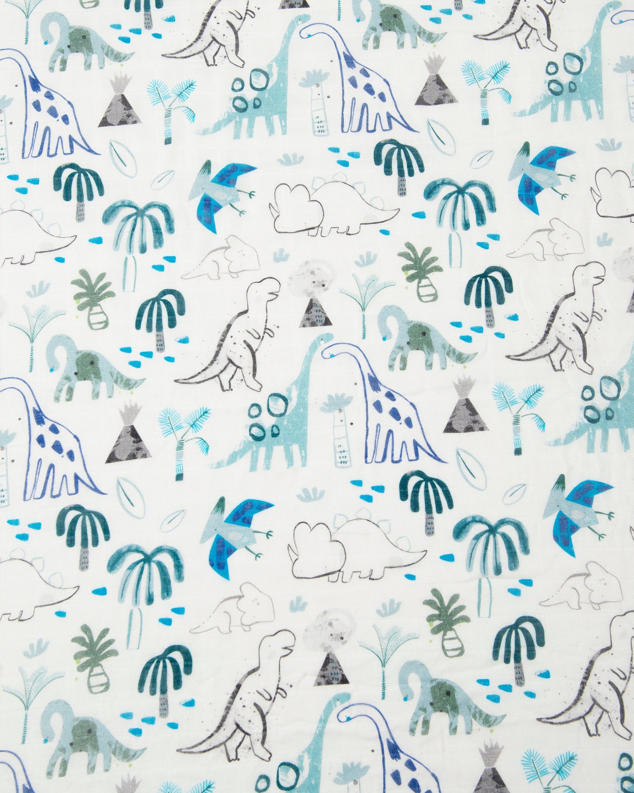 Drap de lit en mousseline-Dinosaures-2