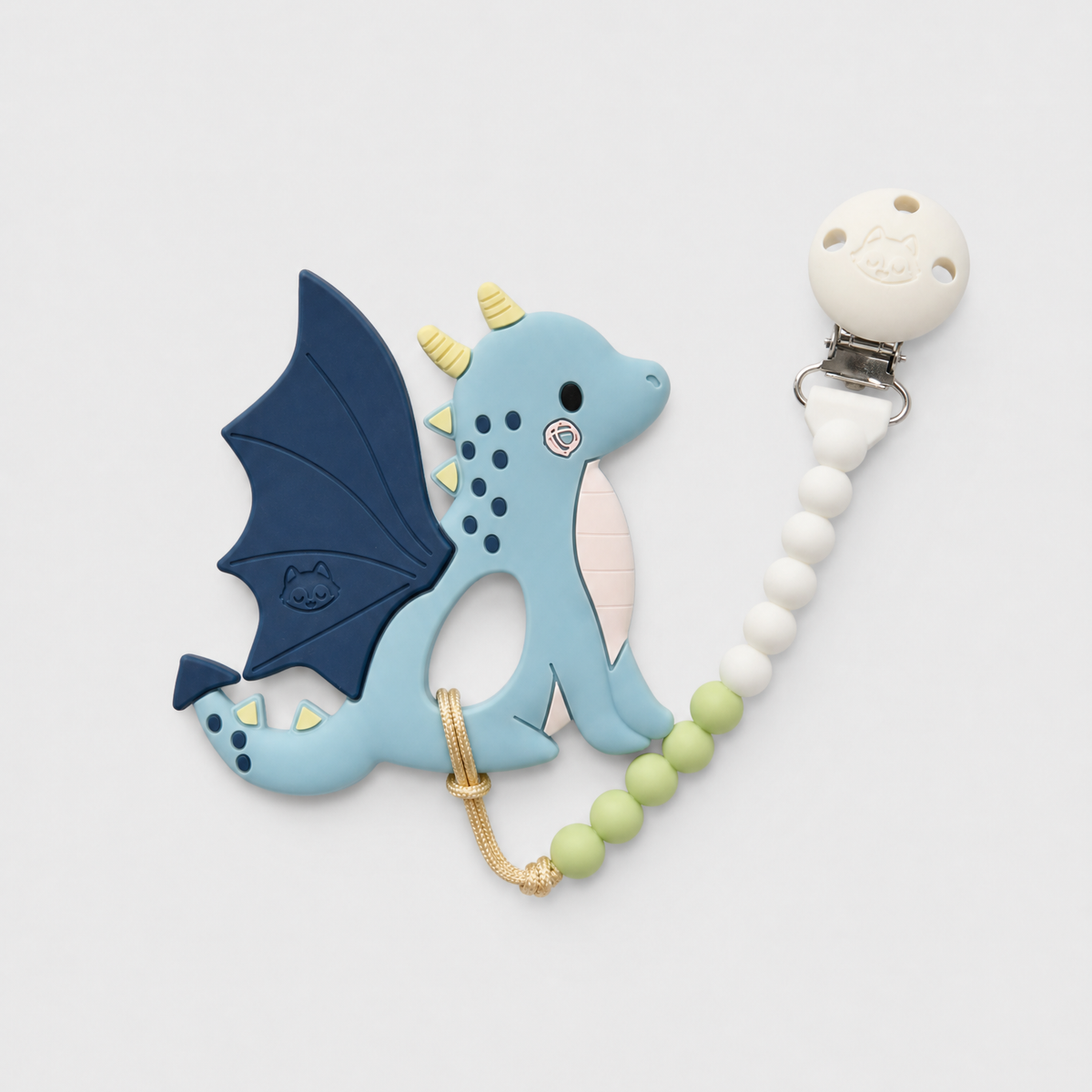 OneC™ Silicone Clip Teether Set - Magical Dragons