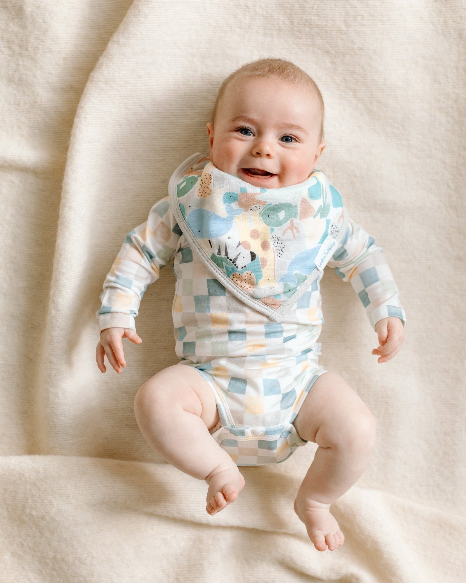 Bandana-Bib-Set-2-Pack-Animal-Puzzle-1