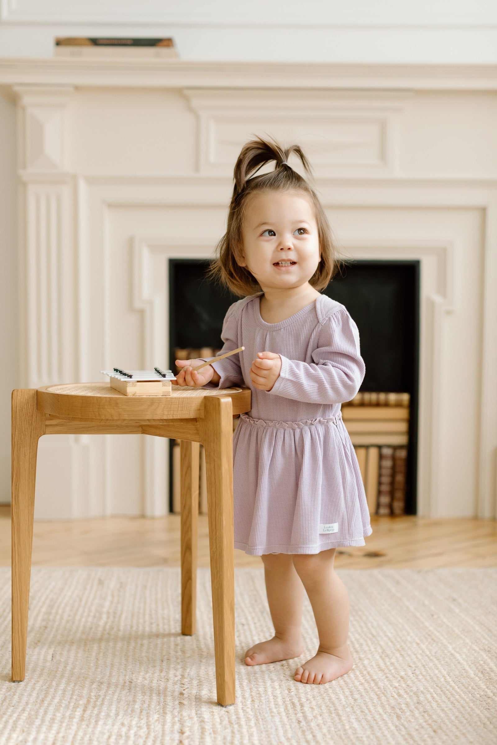 1 gaufrée à manches longues-Lavande-%variable1