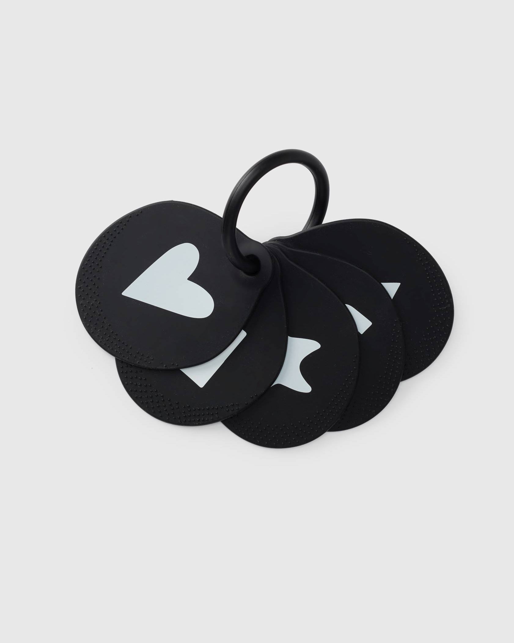 Loulou Lollipop Flashcards in Shapes — front view on white background