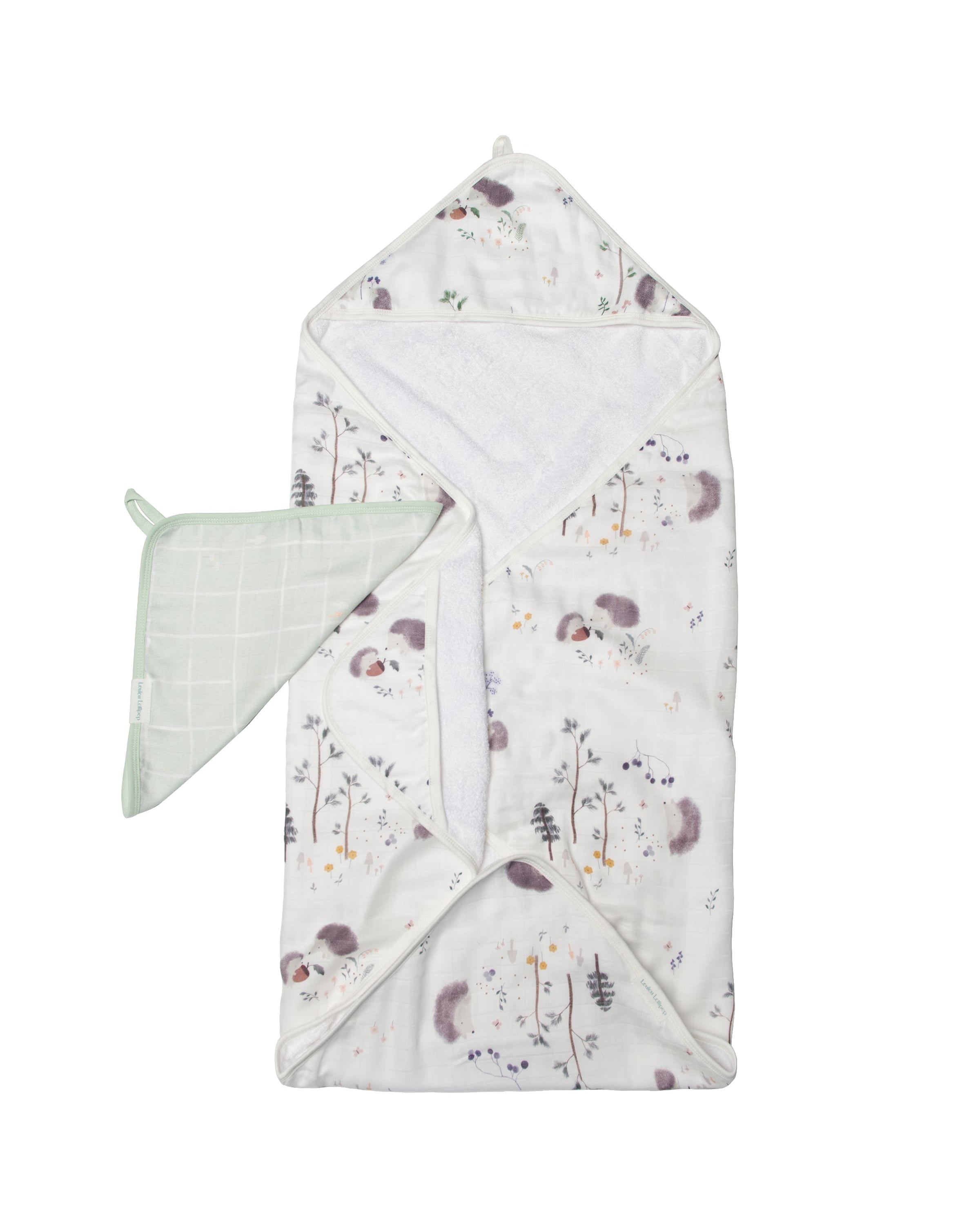 Ensemble Hérissons serviettes à capuche-Hérissons-1