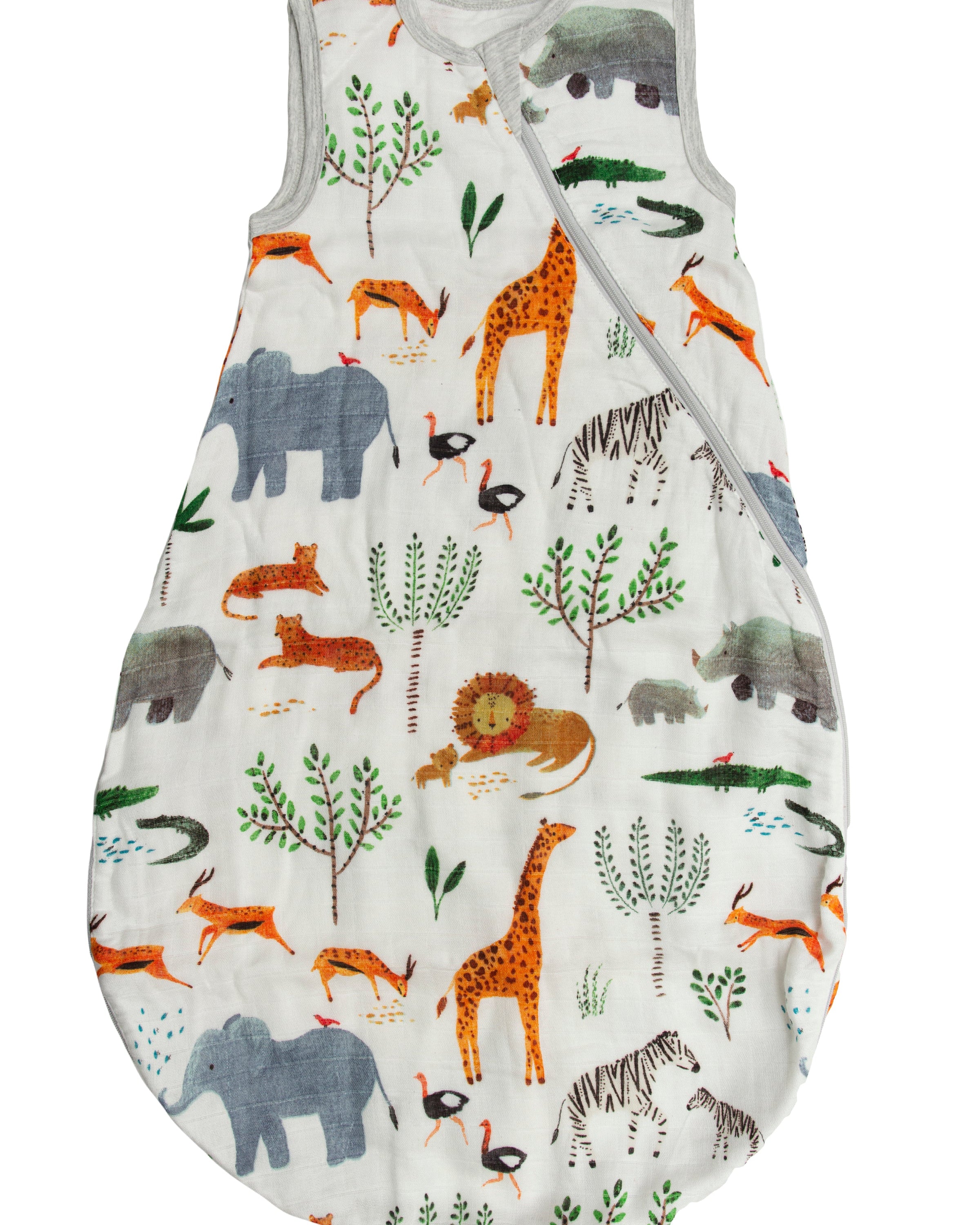 Muslin-Lightweight-Sleep-Bags-0.5-TOG-Safari-Jungle-1
