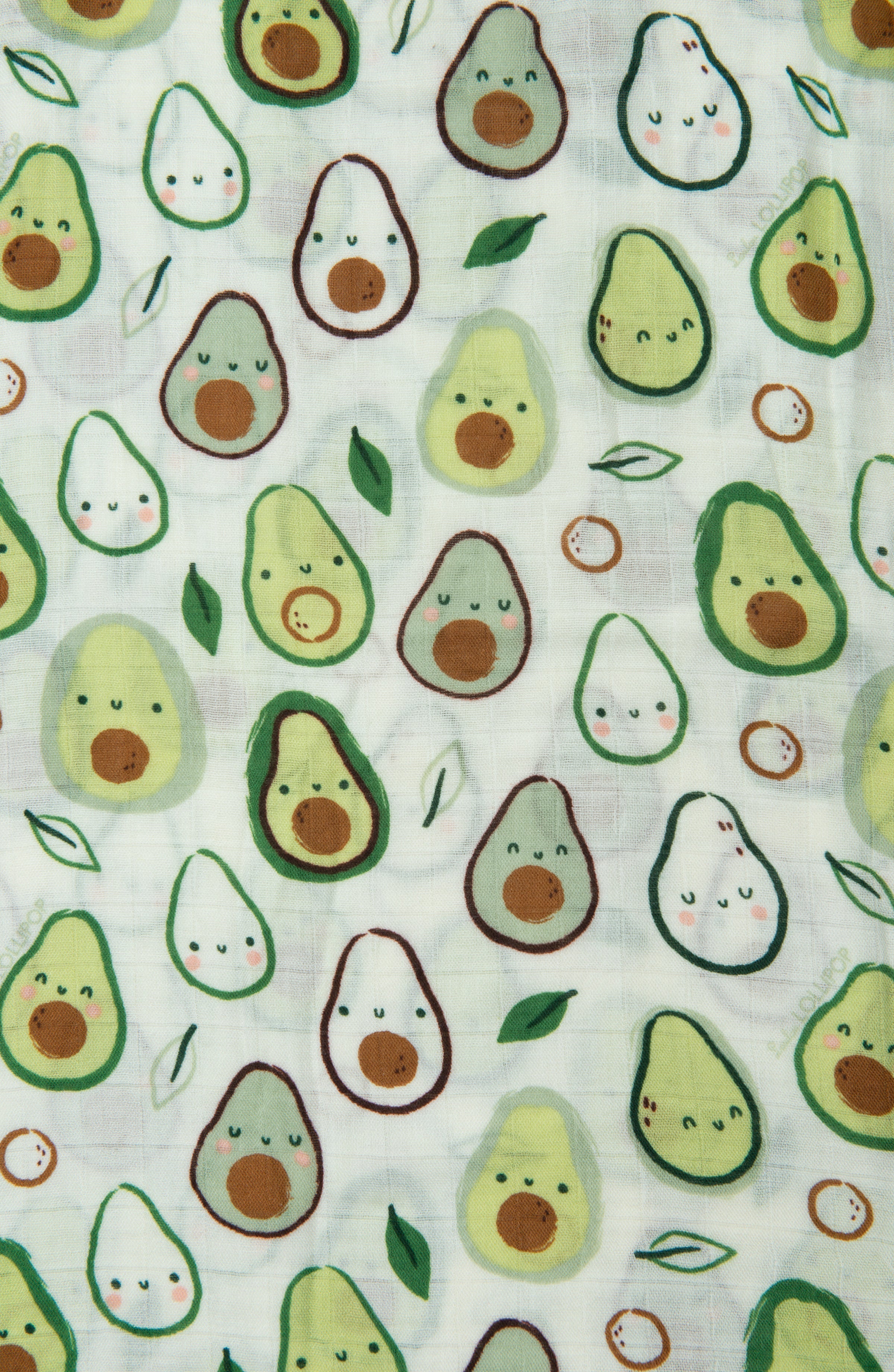 Drap de lit en mousseline-Avocado-2