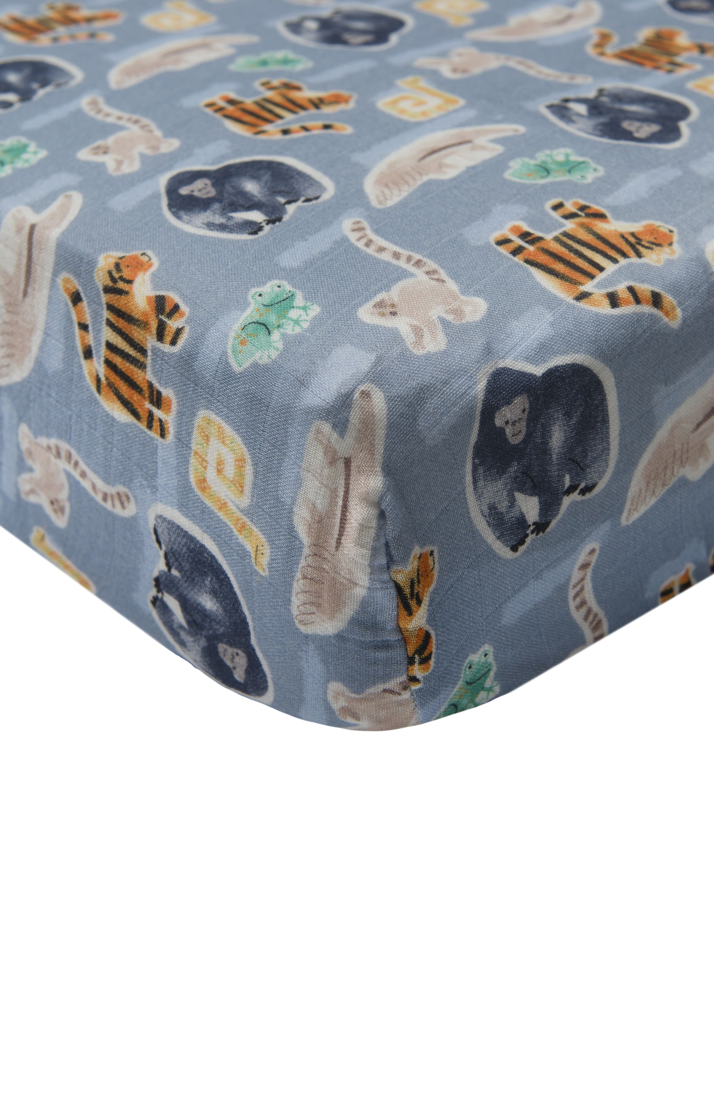 Drap de lit en mousseline - Jungle-Friends-2
