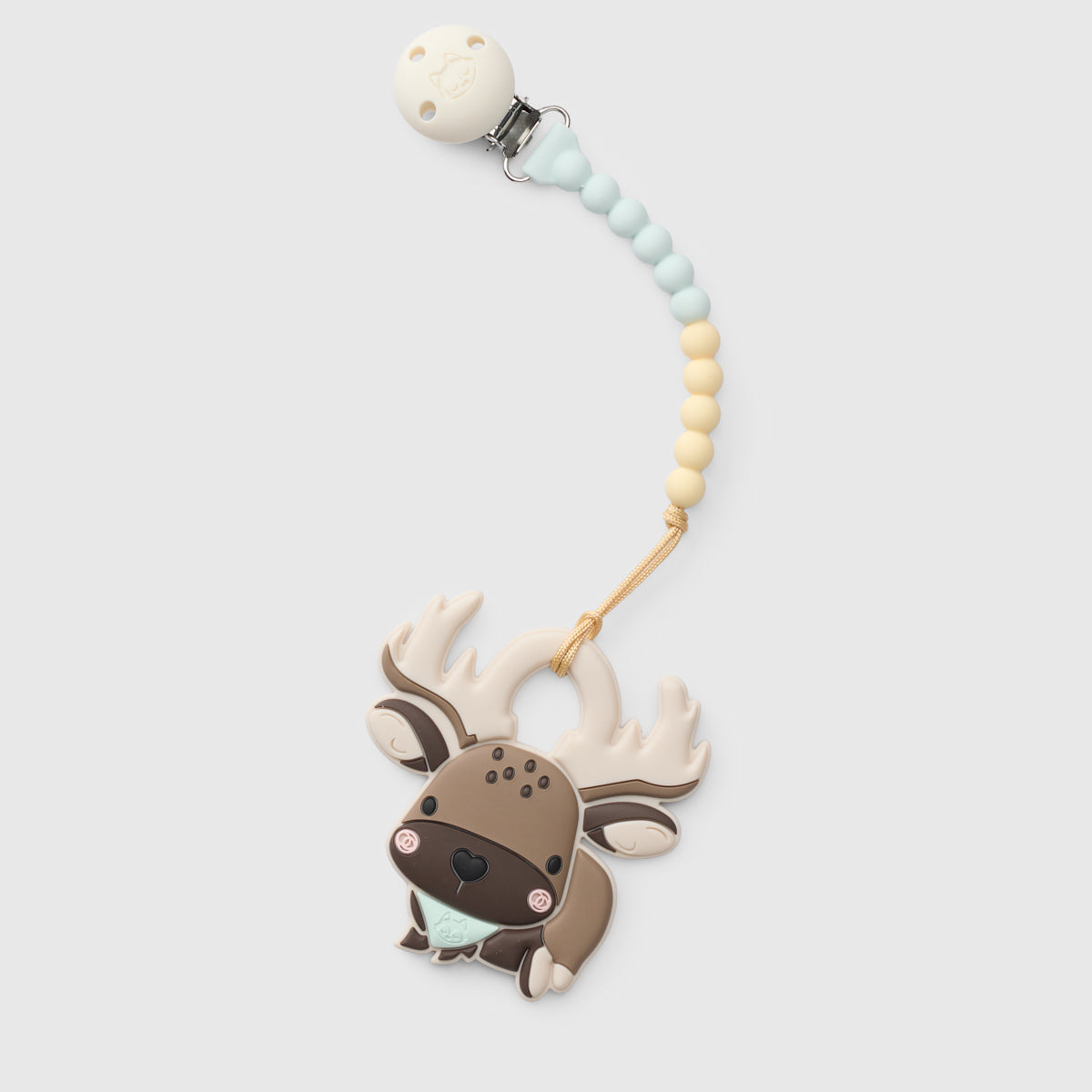OneC™ Silicone Clip Teether Set - Moose