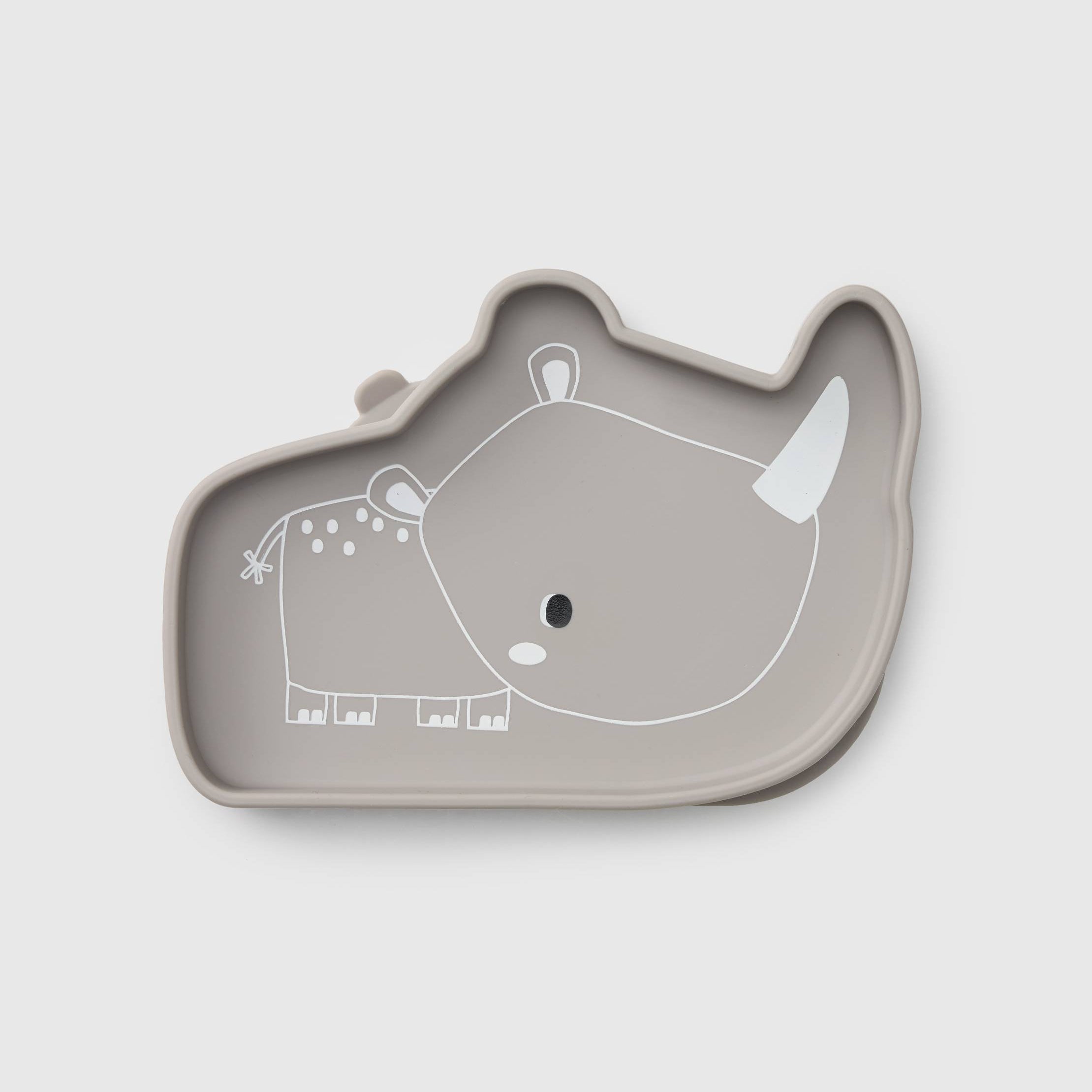 Assiette à goûter - Rory Rhino