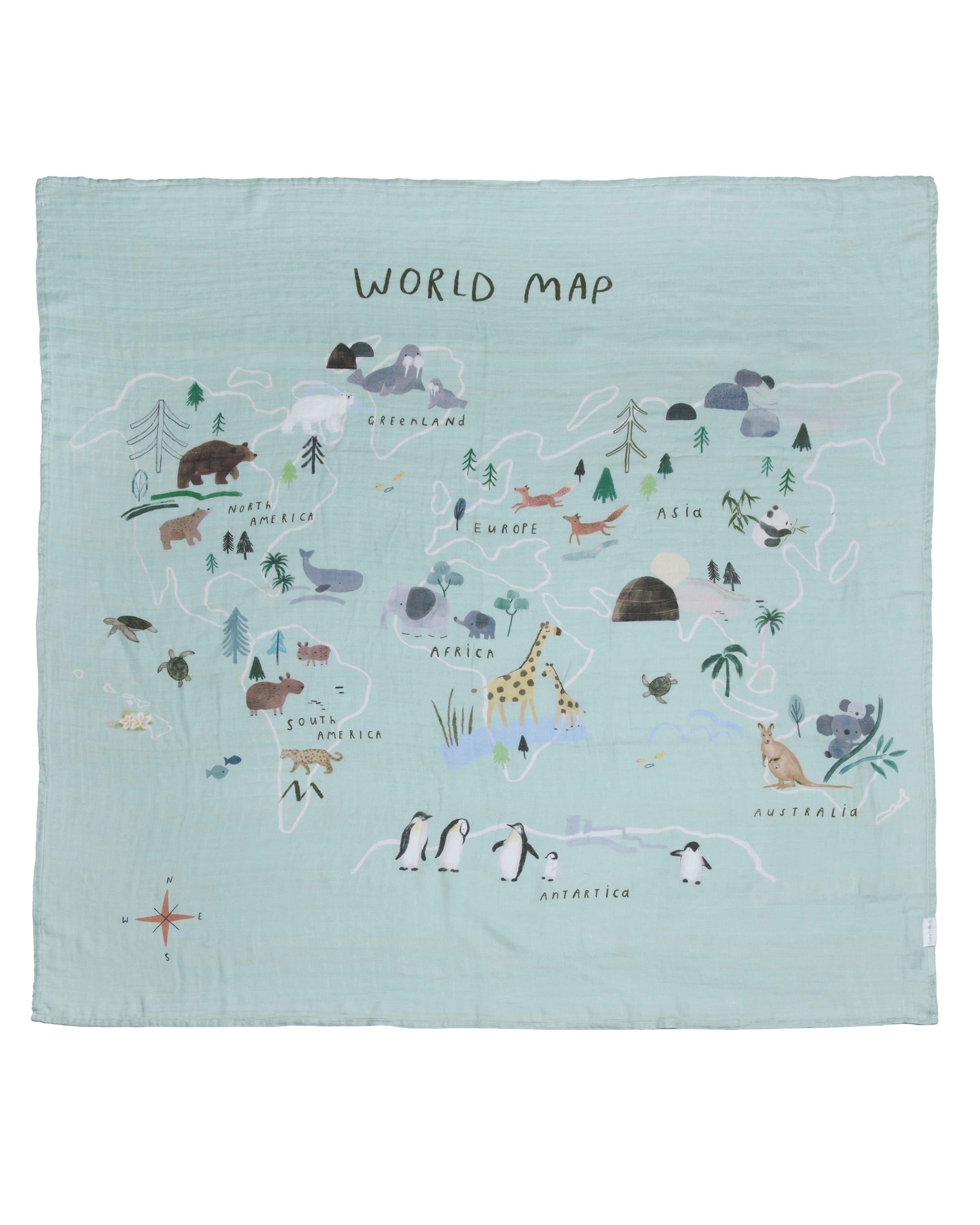 Muslin-Swaddle-World-Map-1