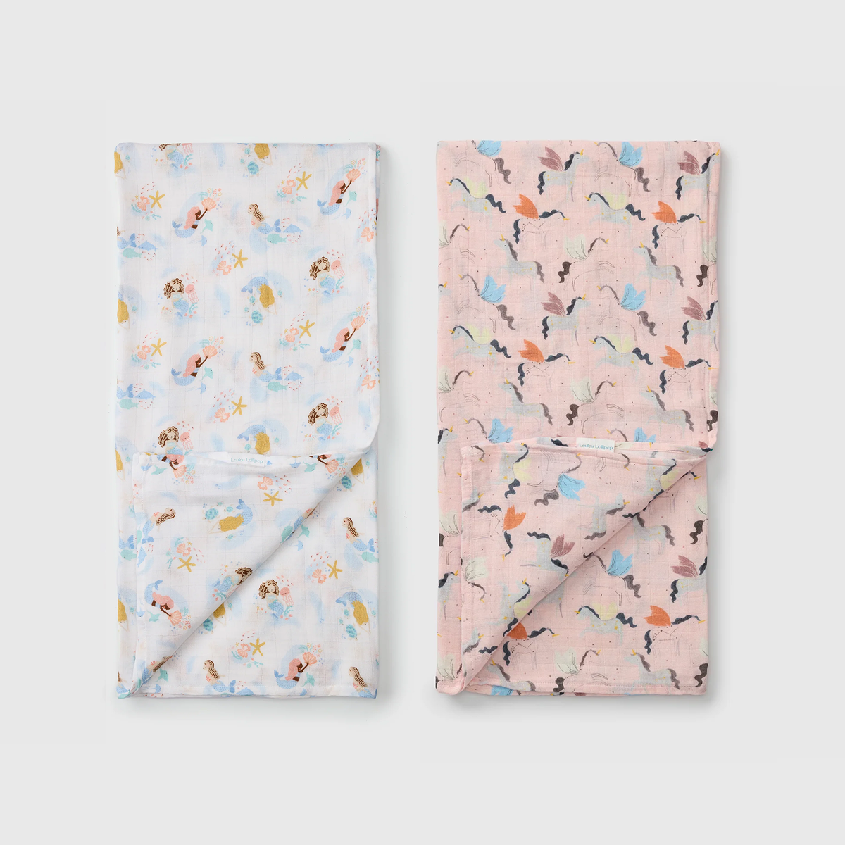 Swaddle Bundle - Mermaids & Unicorn Ballet