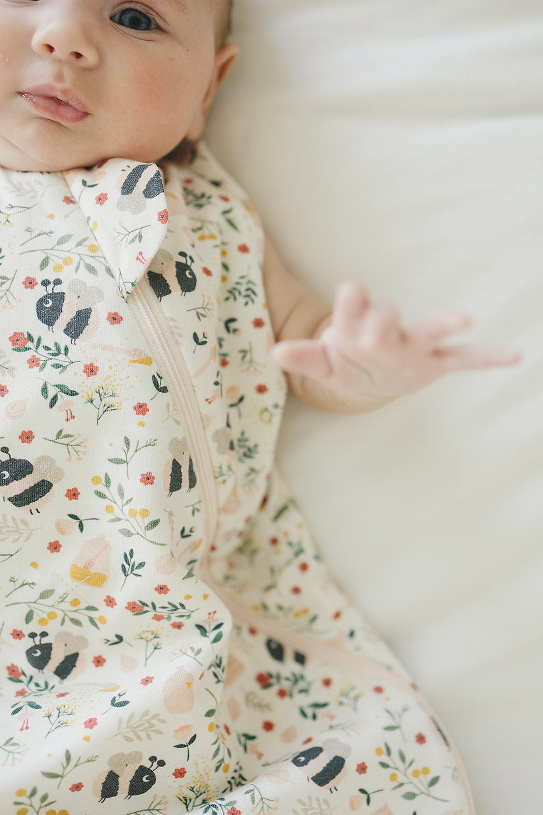 Tencel-Sleep-Bag-1.0-TOG-Bumble-Bees-2