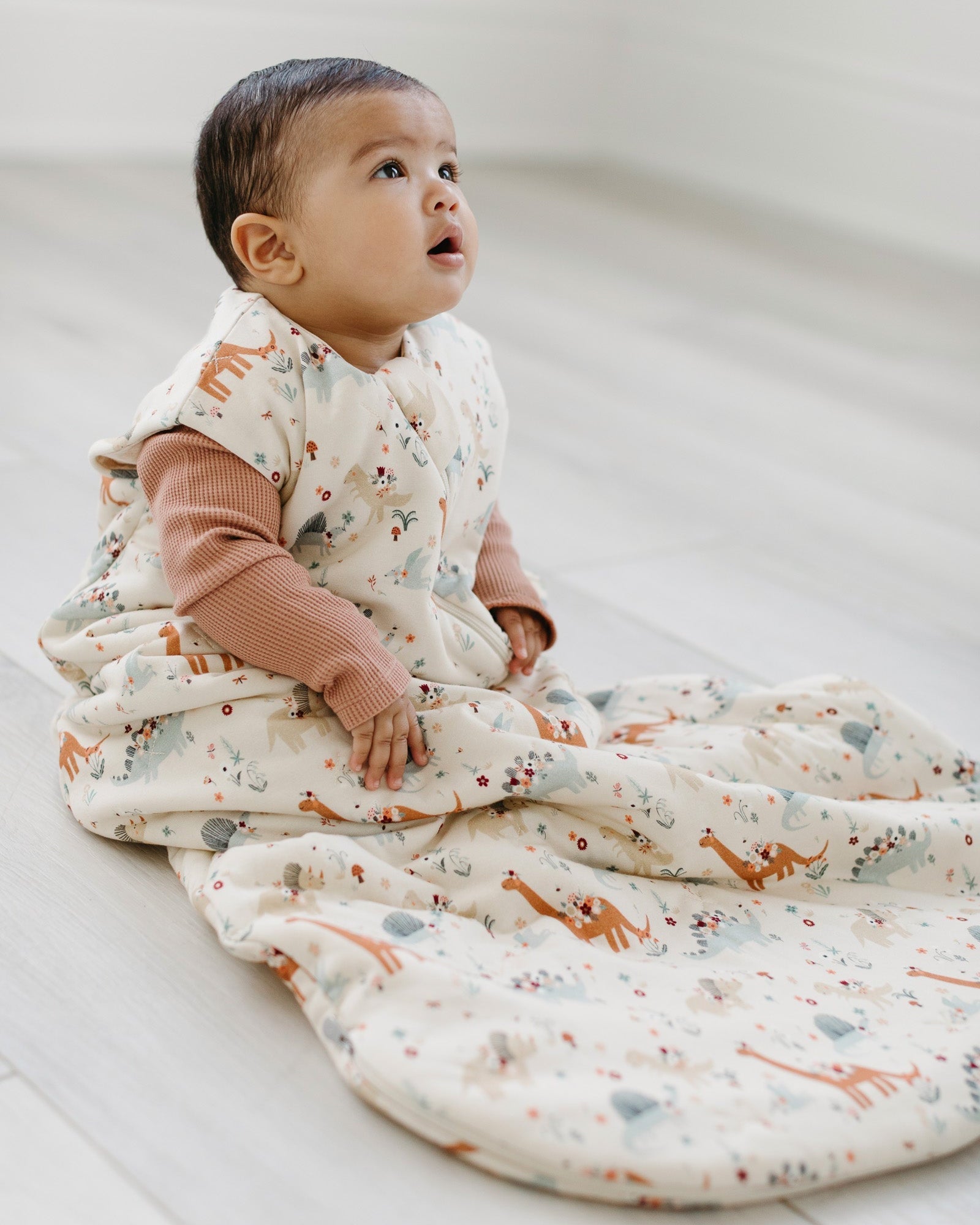 Tencel-Sleep-Bag-1.0-TOG-Baby-Dinomite-1