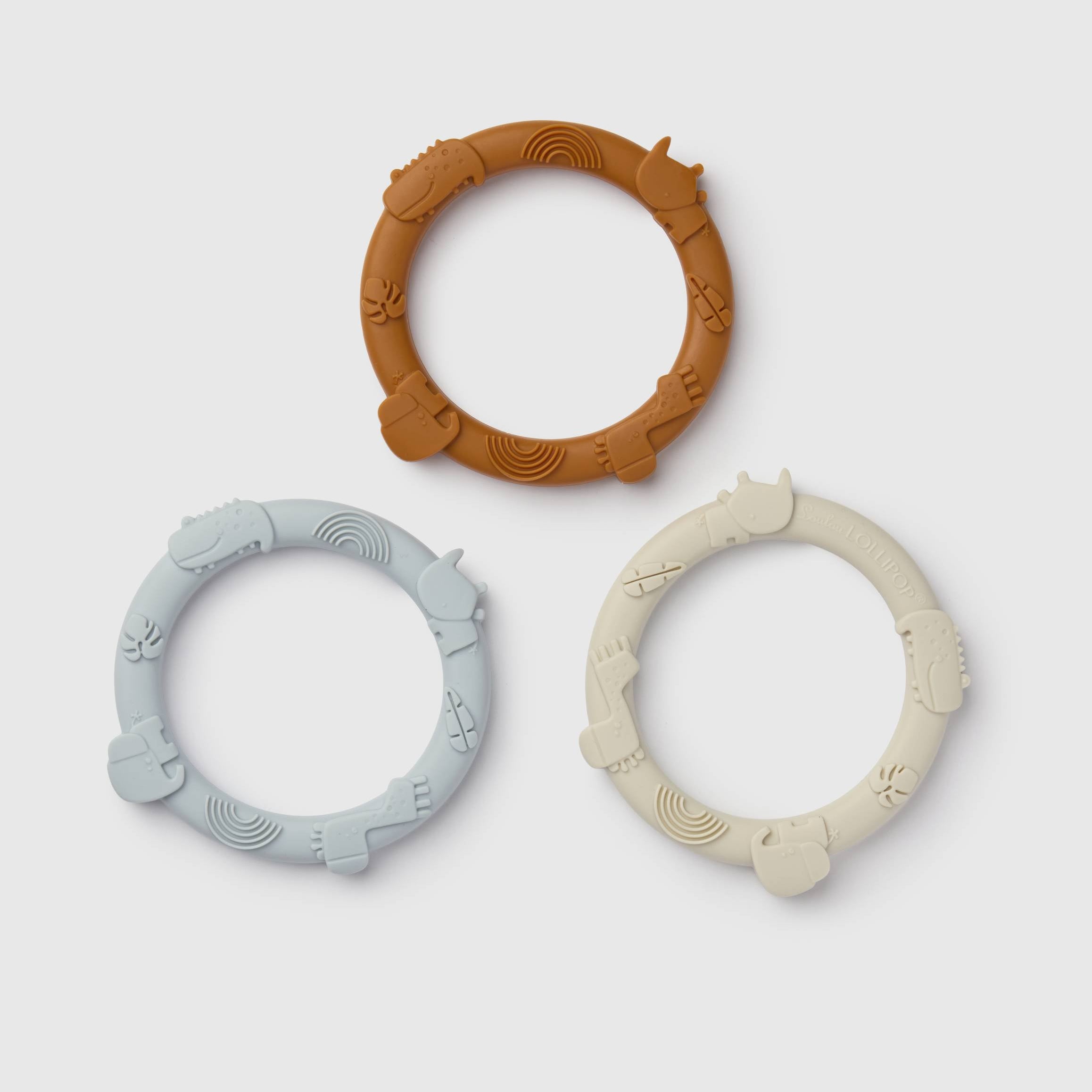 Wild Teether Ring Set - Ginger Honey