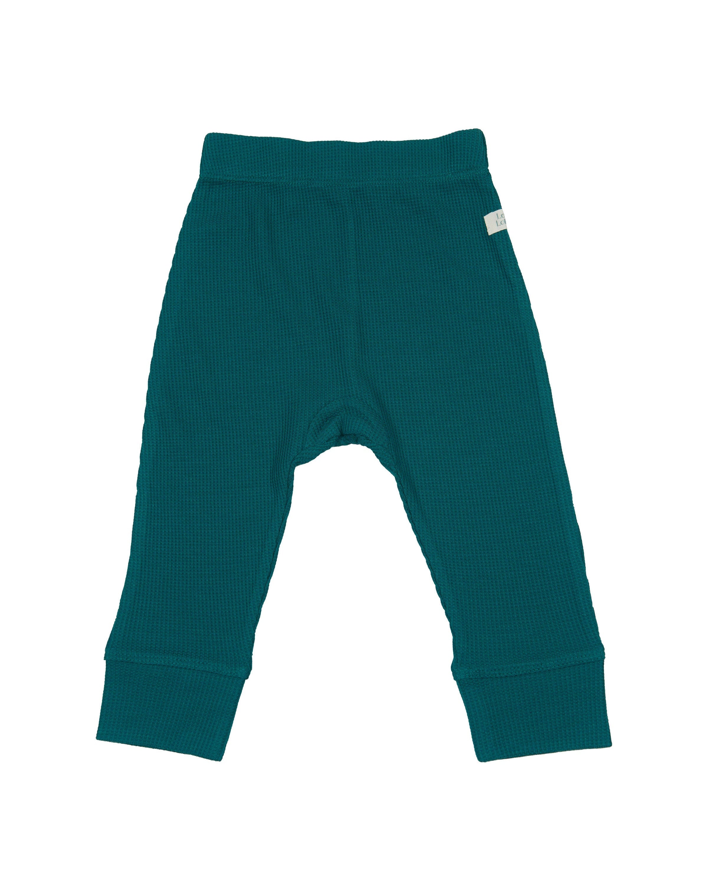 Pantalon gaufré pour bébé-Peacock-2