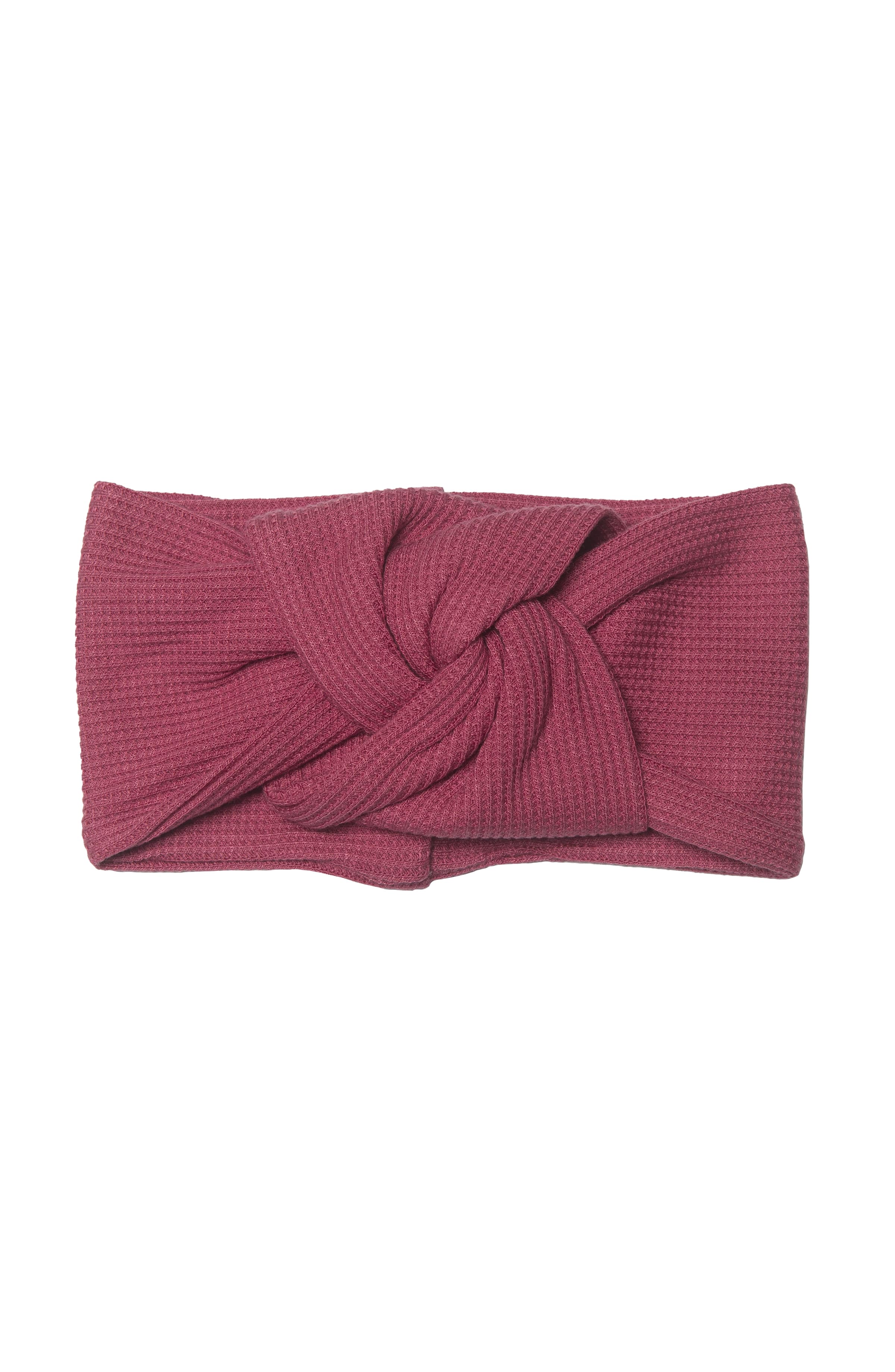 Bandeau gaufré-Mauve-1
