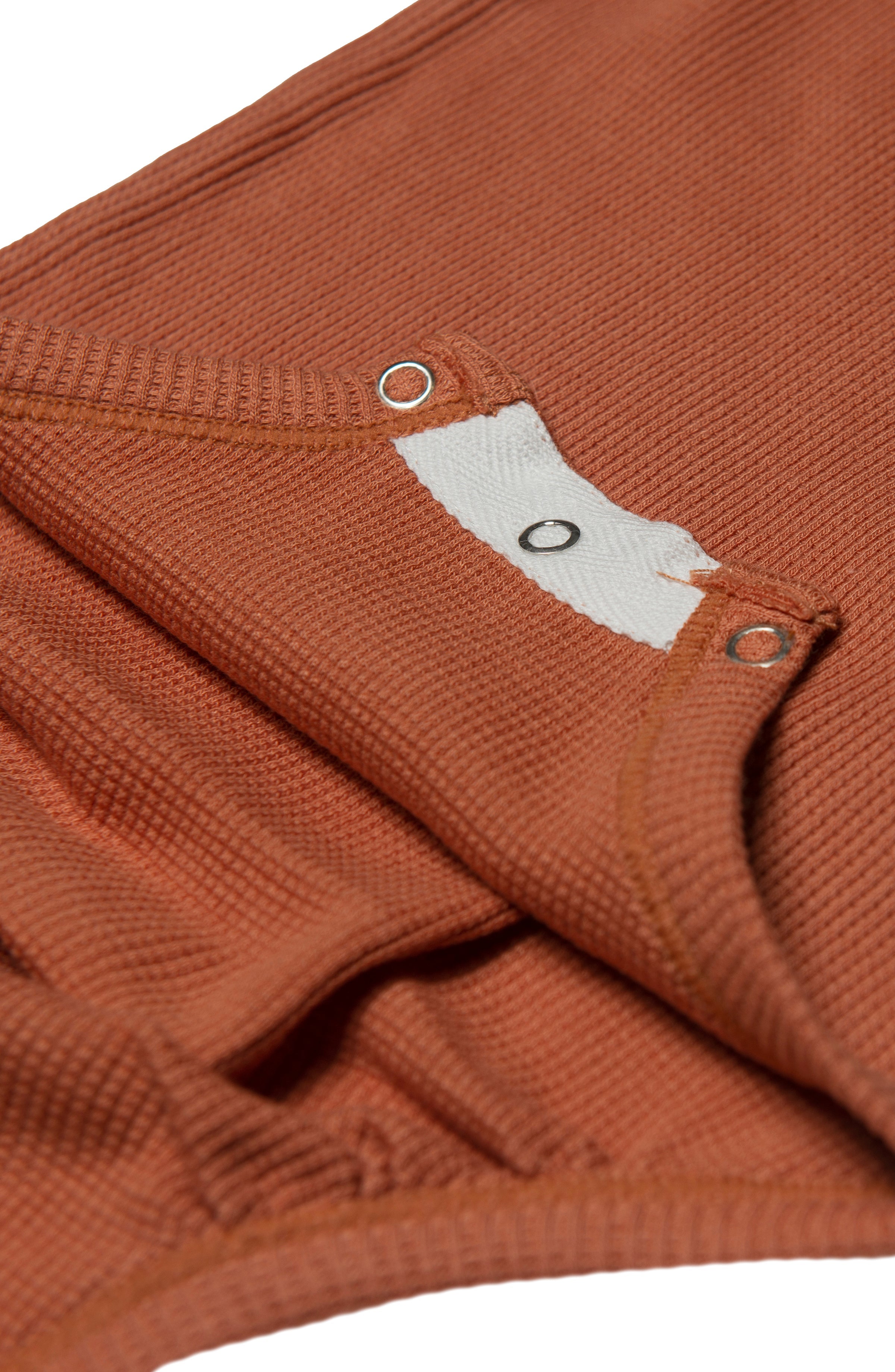 4 gaufrée à manches longues - Sienne - %variable1