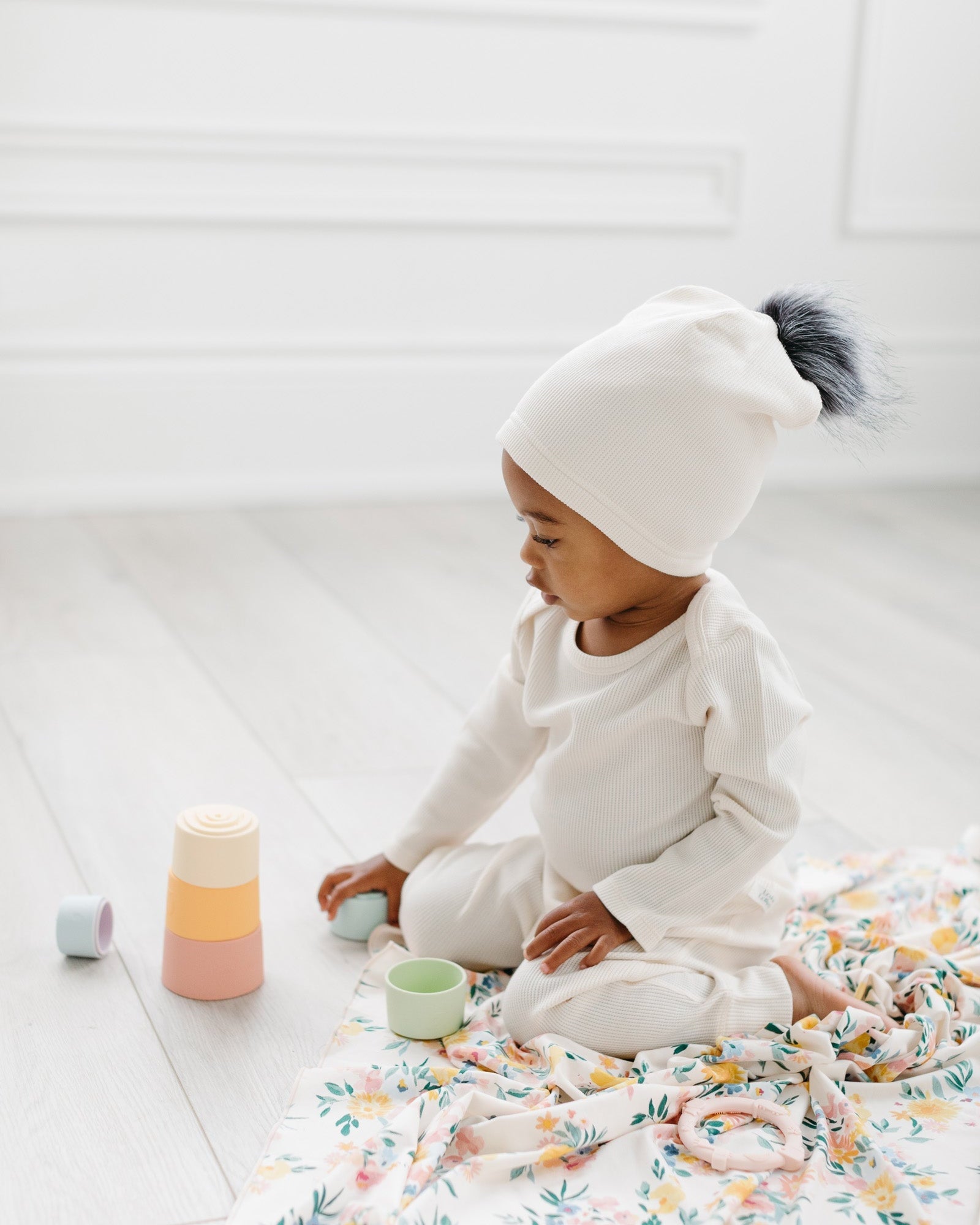 Gaufre-Pom-Pom-Hat-Coconut-Milk-1