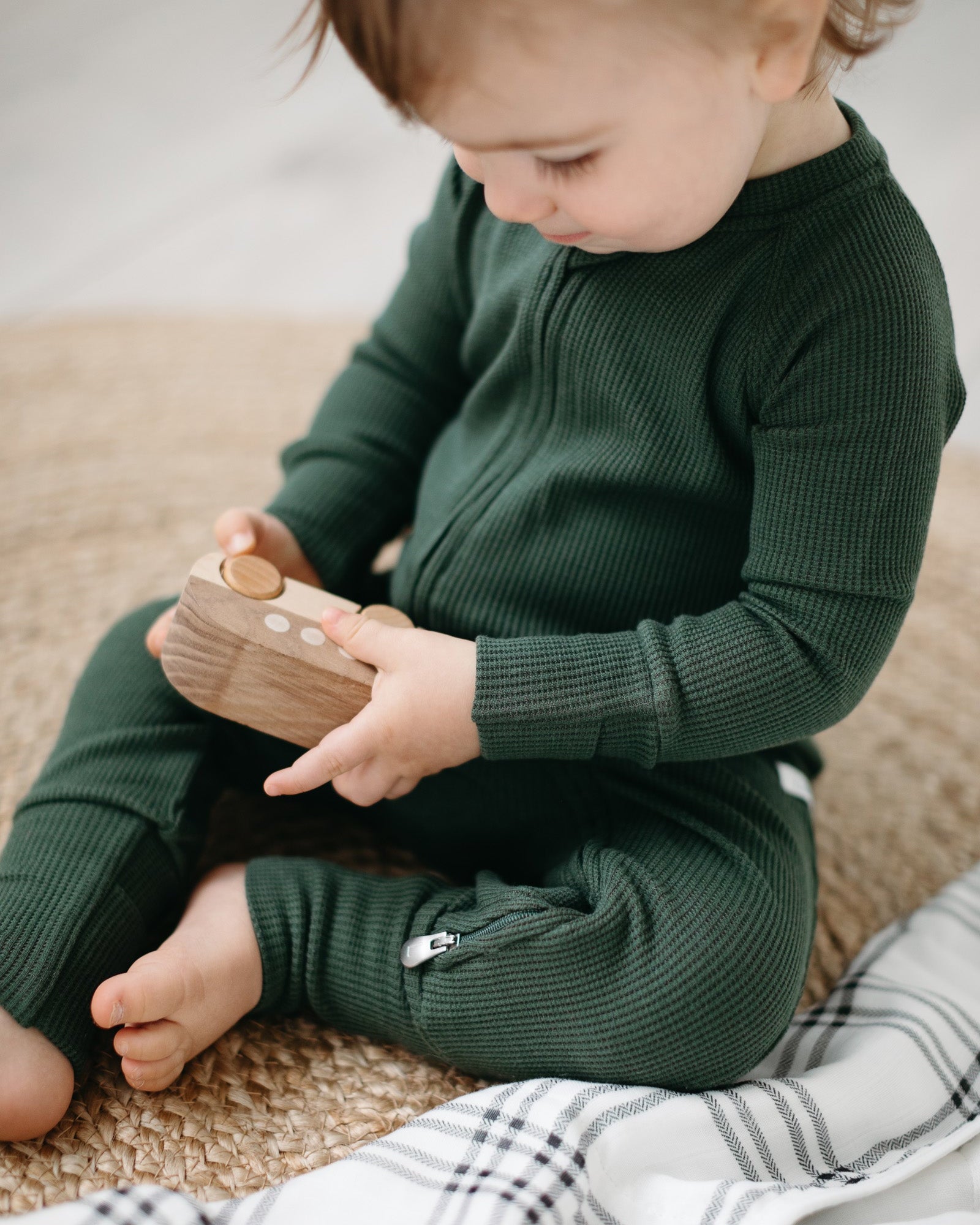 Dormeur gaufré-Vert 2.