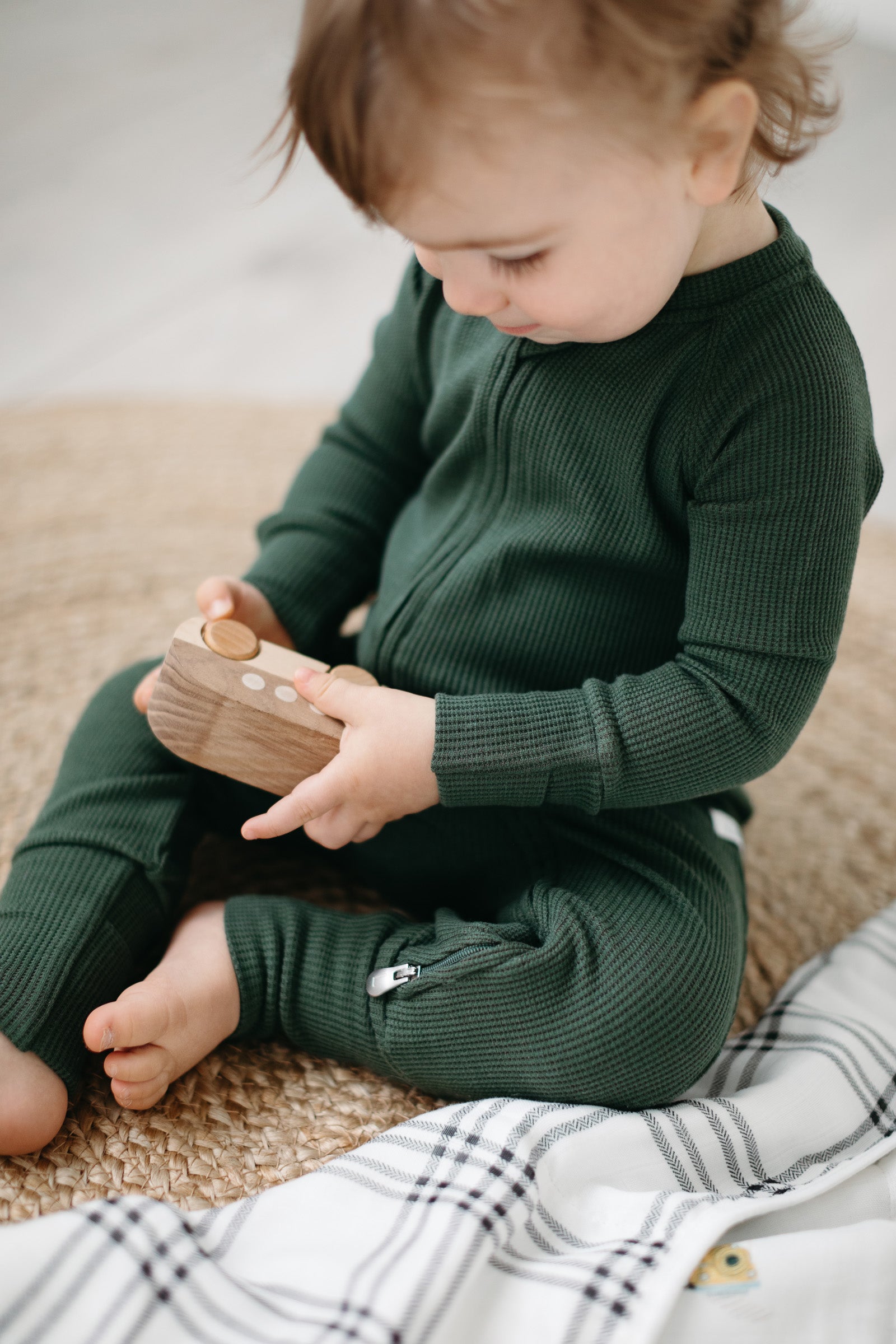 Dormeur gaufré-Vert 2.