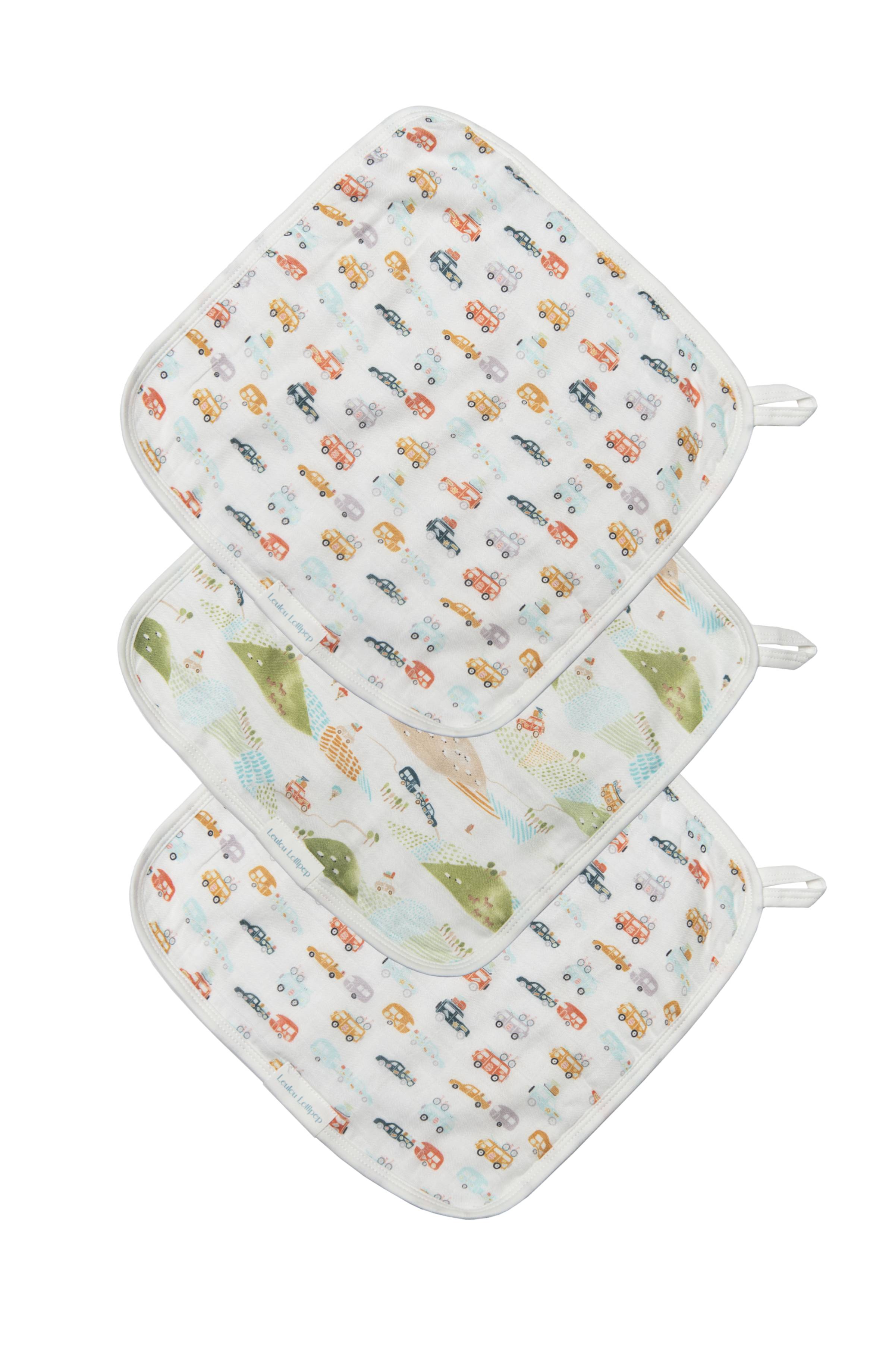 Set de gants de toilette-3-Pack-Camper-Vans-1