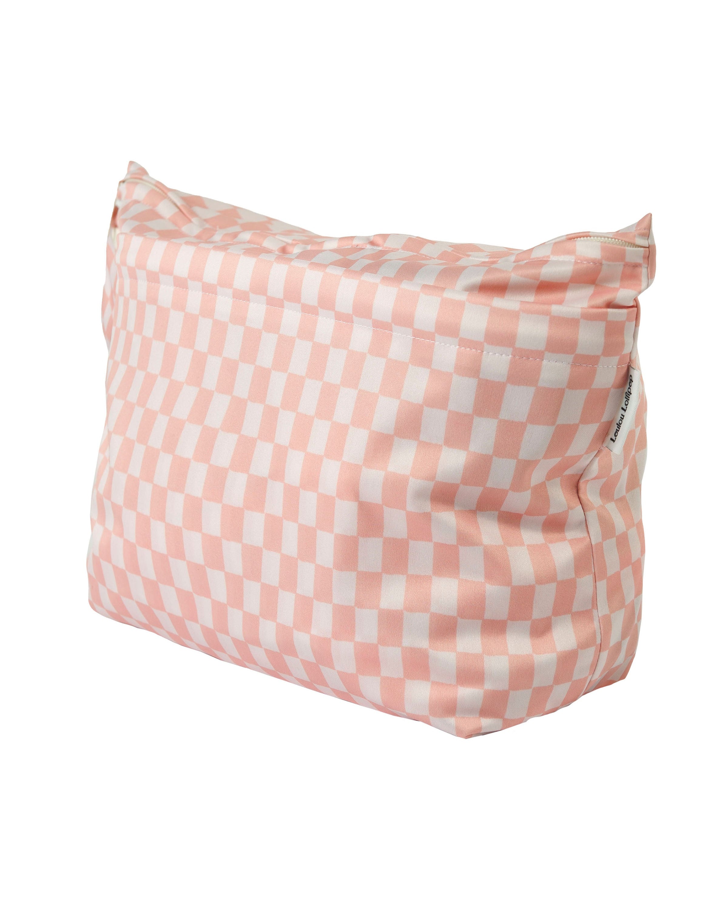 Wet/Dry-Bag-Pink-Checkerboard-4