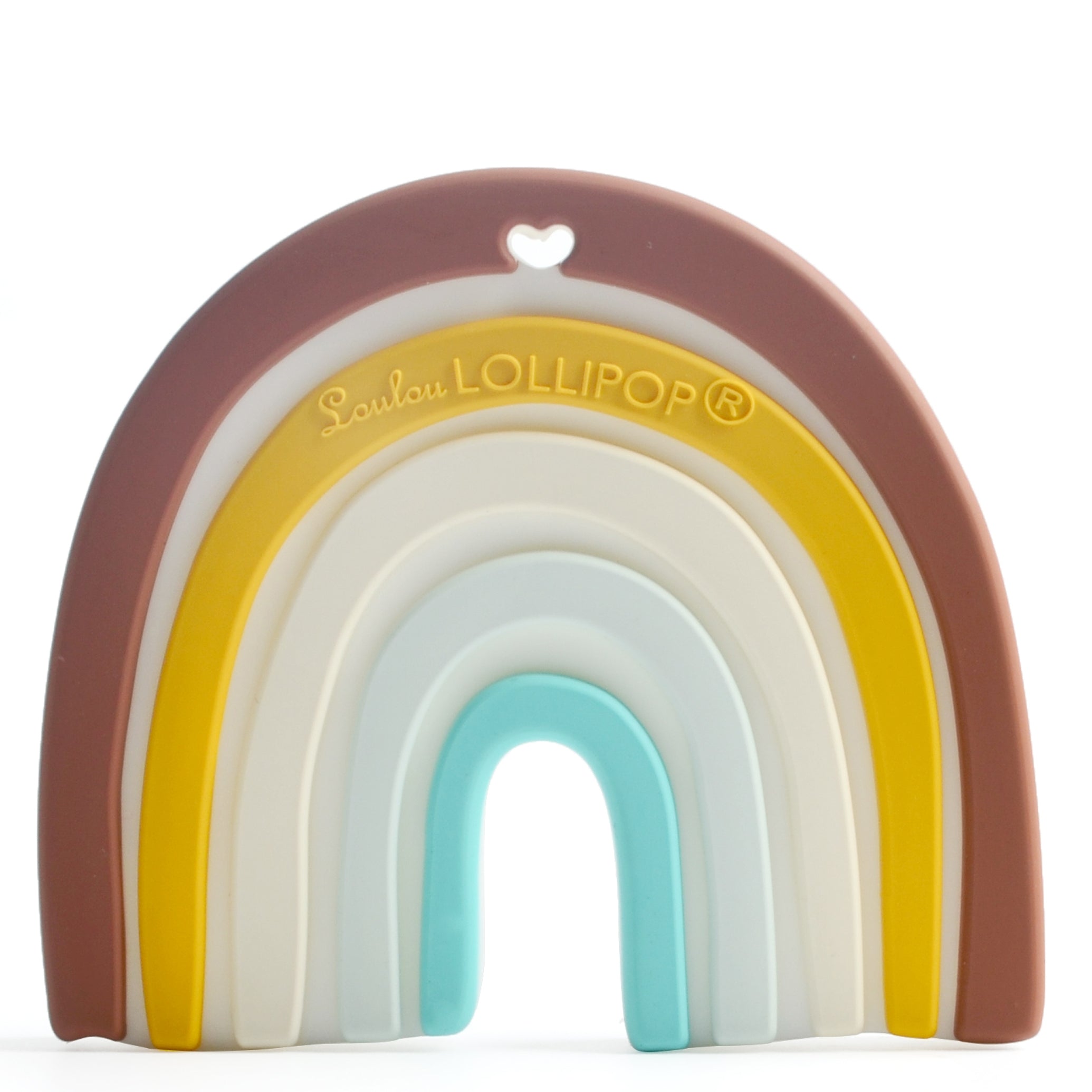 Teether Single - Neutral Rainbow