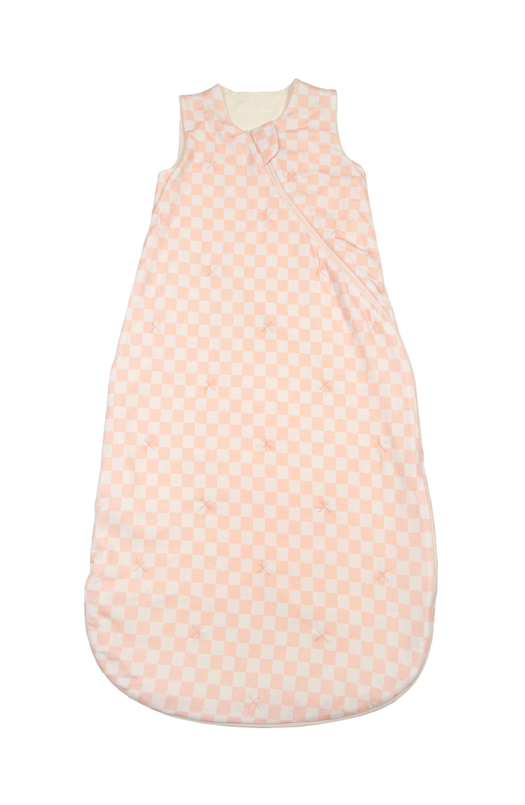 TENCEL™ Sleep Bag 1.0 TOG - Pink Checkerboard