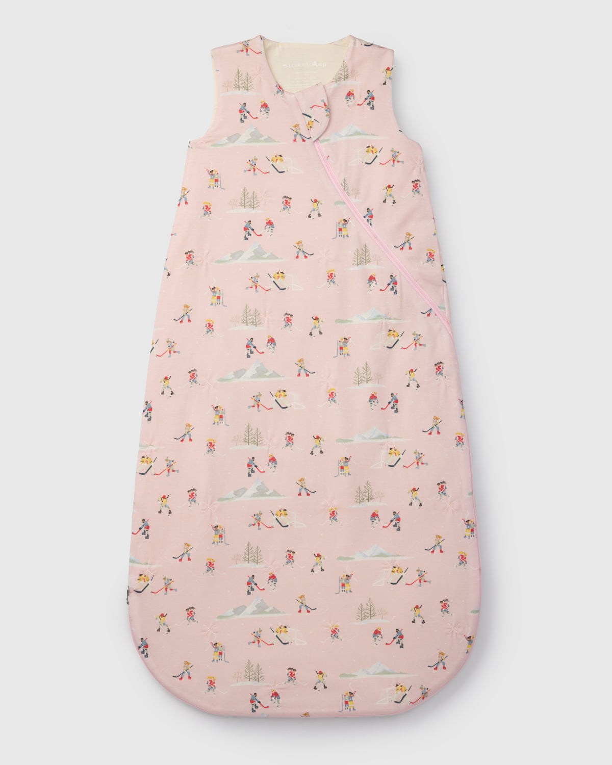 Loulou Lollipop TENCEL 1.0 TOG baby sleep bag in She Shoots She Scores — front view on white background