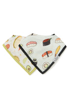 Bandana-Bib-Set-2-Pack-Sushi/Taco-1