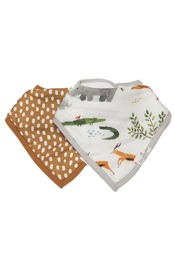 Bandana Bib Set - 2 Pack