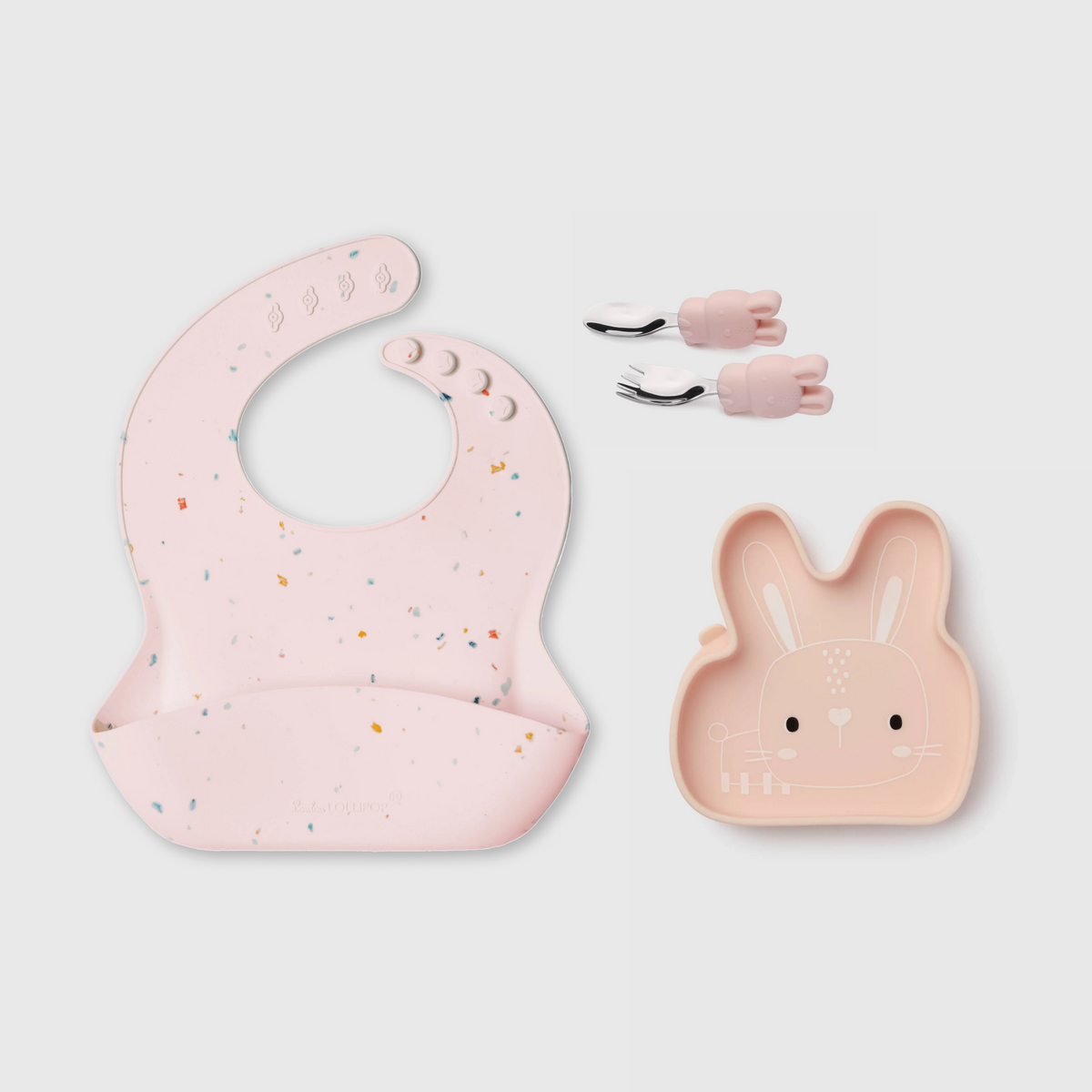 Baby Learning & Feeding Bundle — Bailey Bunny | Loulou Lollipop ...