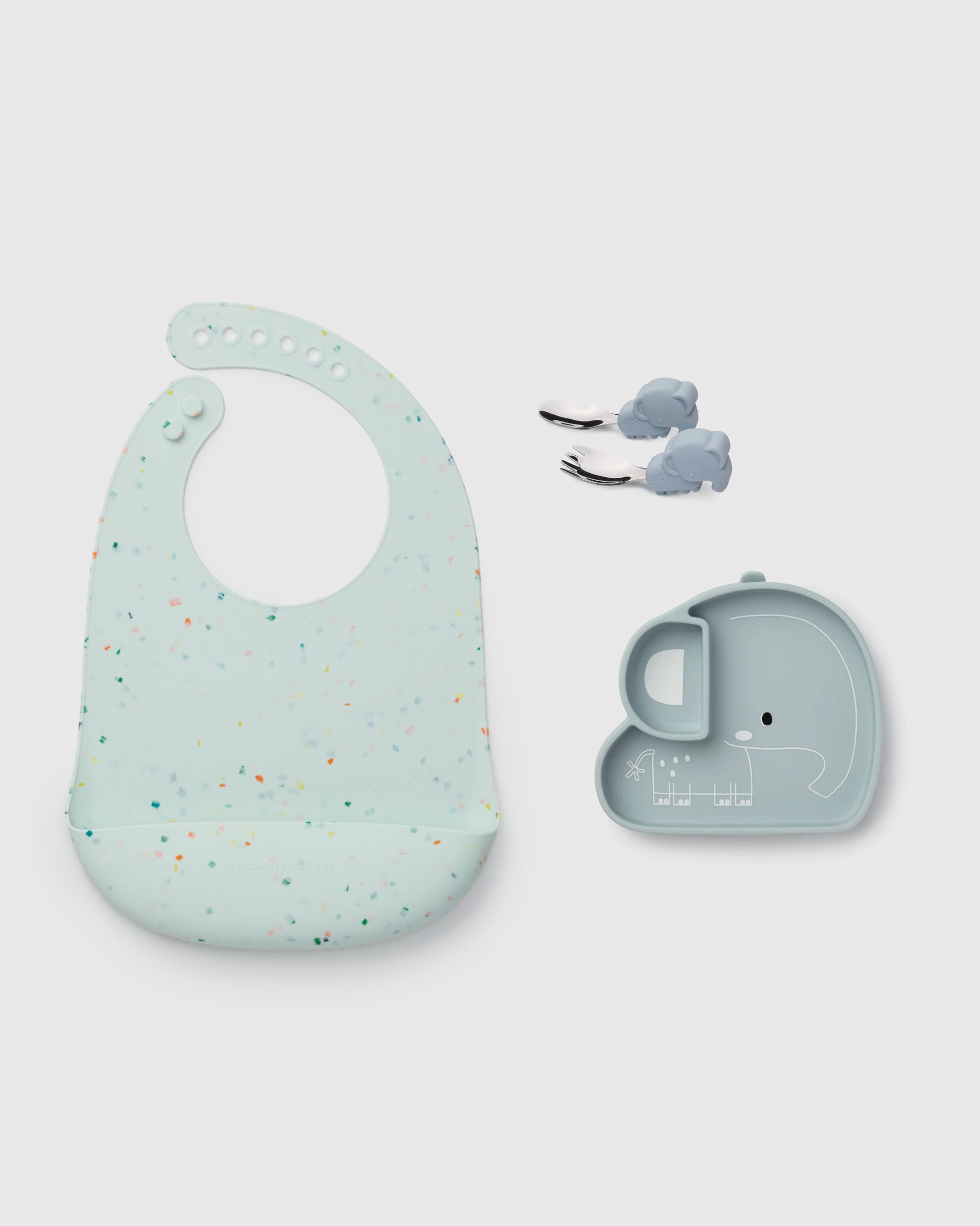 Baby Learning & Feeding Bundle - Eddie Elephant