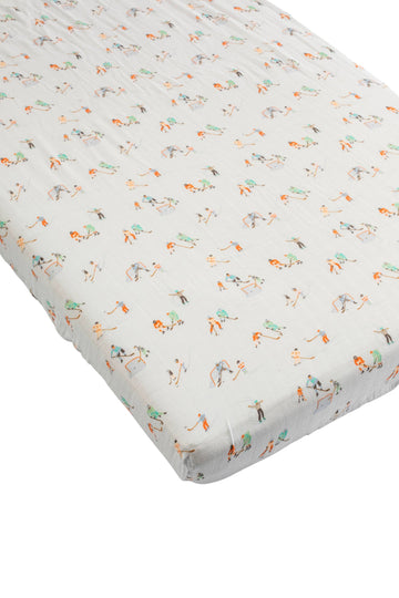 Muslin Fitted Crib Sheet