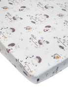 Muslin-Fitted-Crib-Sheet-Hedgehogs-1