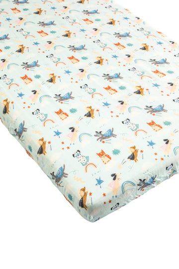 Muslin Fitted Crib Sheets