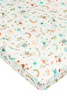 Muslin-Fitted-Crib-Sheet-Llama-1