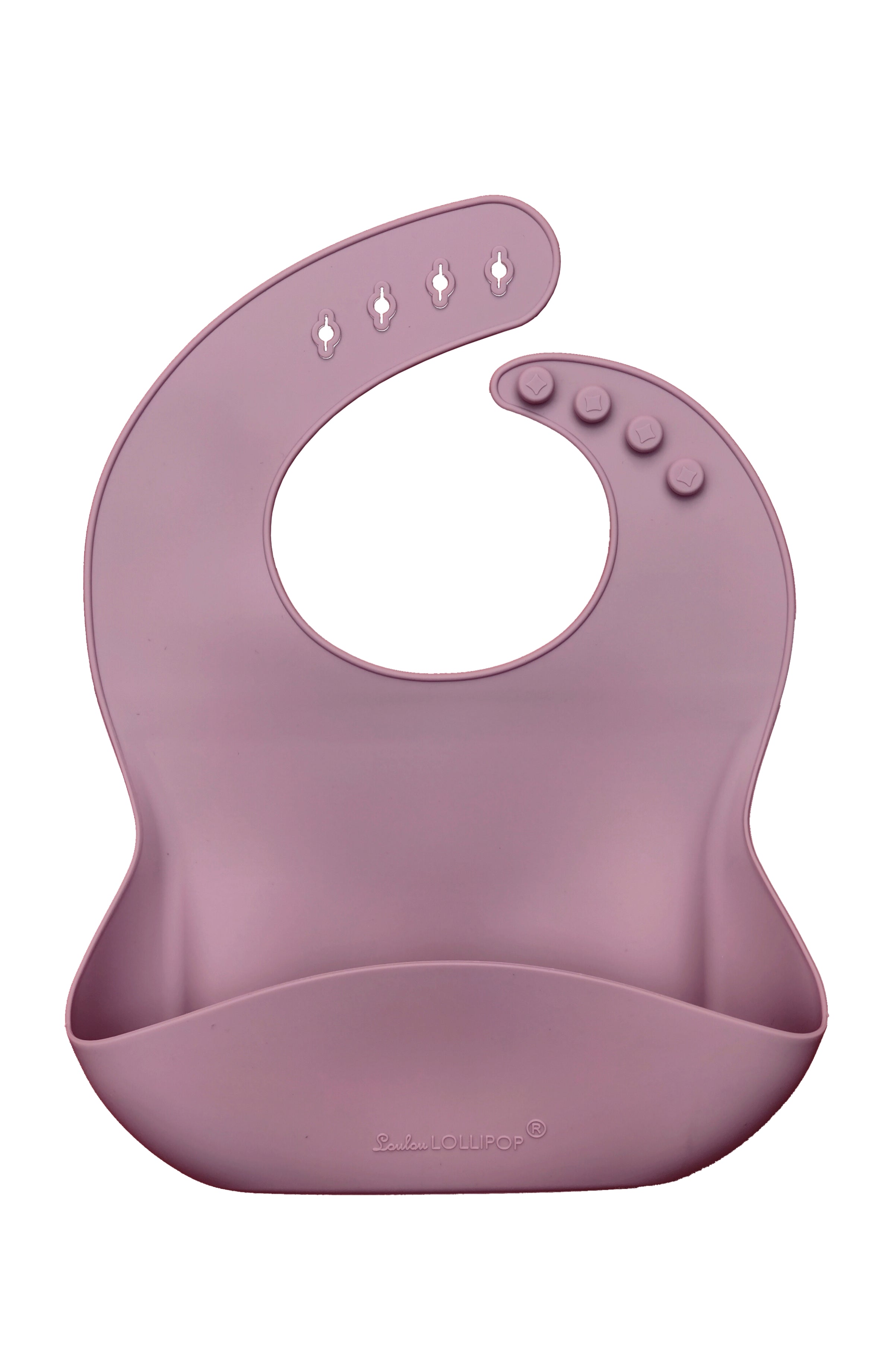 Silicone-Bib-Mauve poussiéreux-1