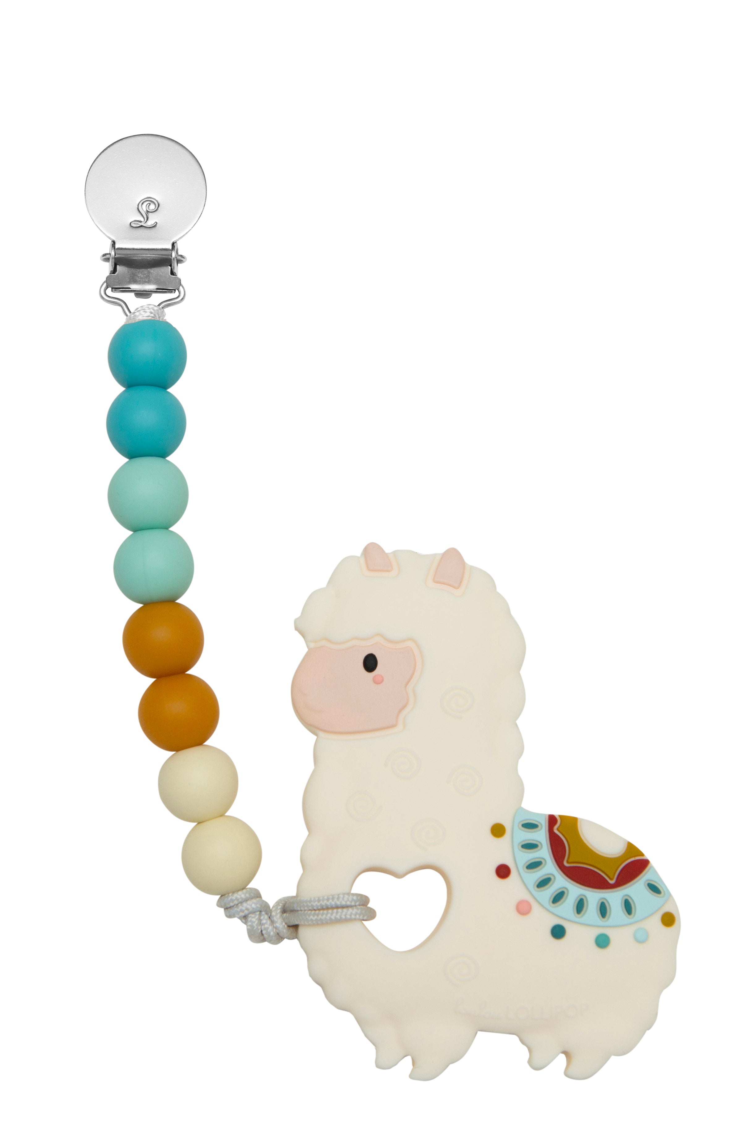 Pacifier-Clip-Teether-Set-Llama-1