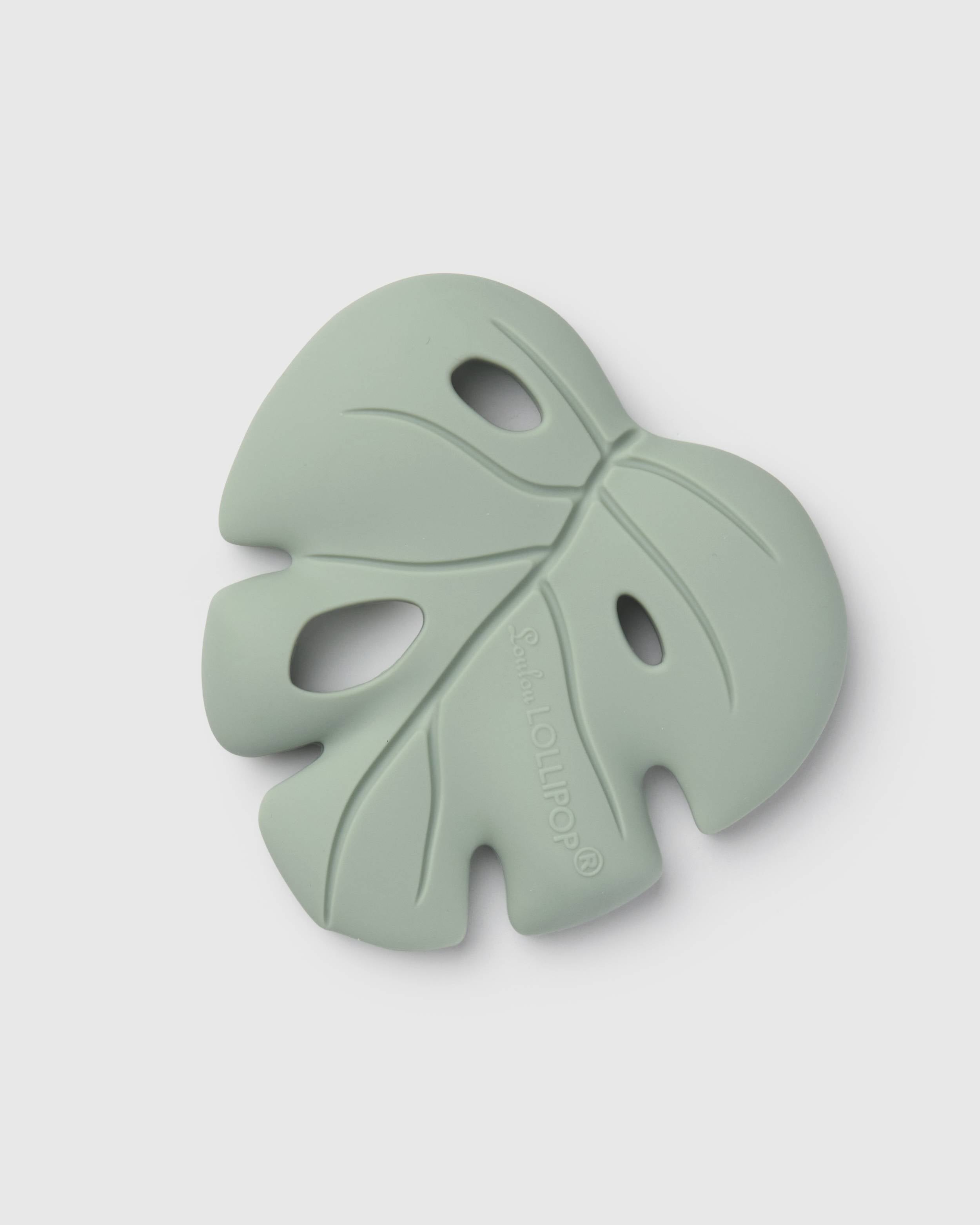 Teether Single - Monstera Seafoam