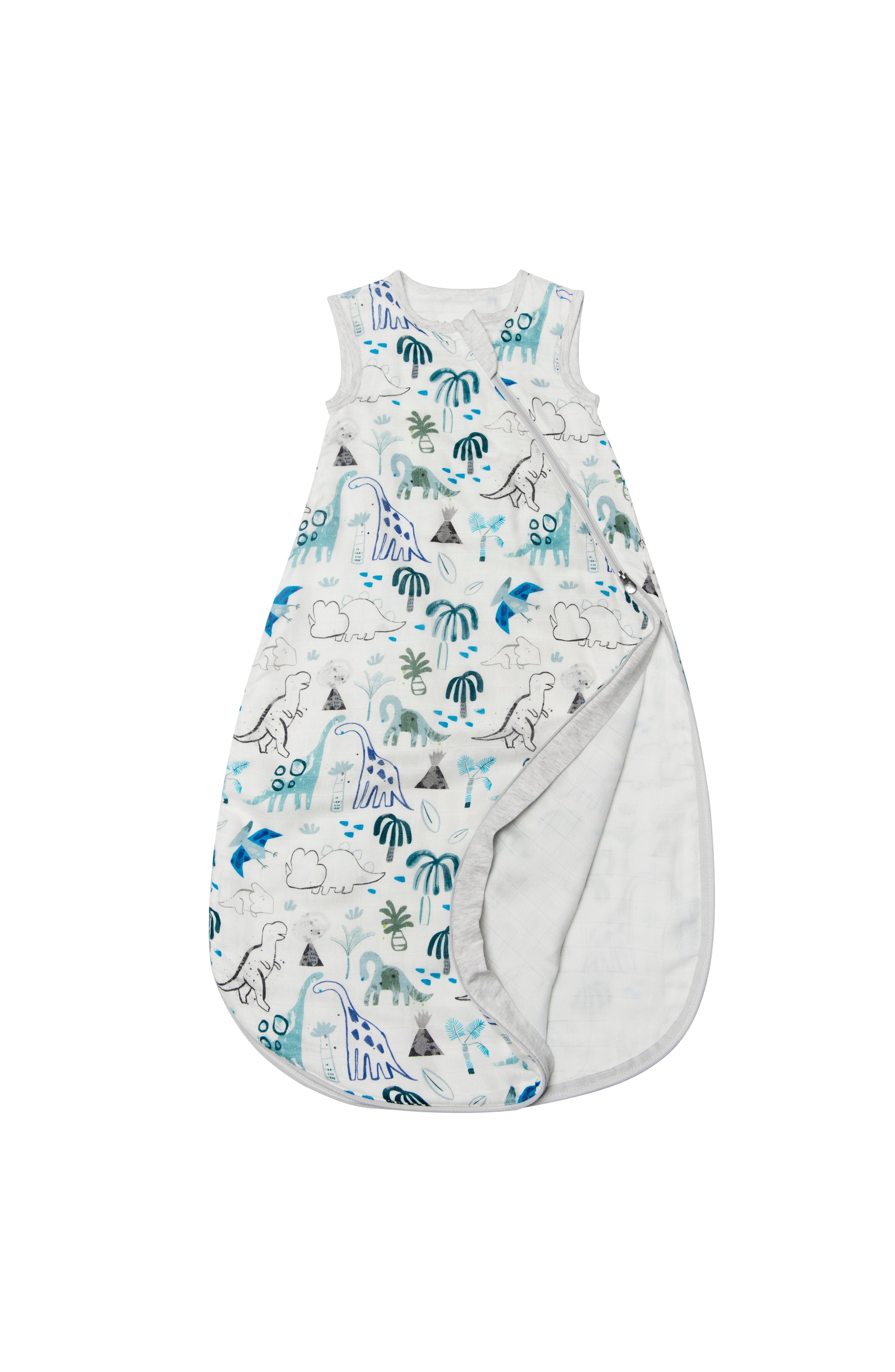 Muslin-Lightweight-Sleep-Bags-0.5-TOG-Dinosaurs-2