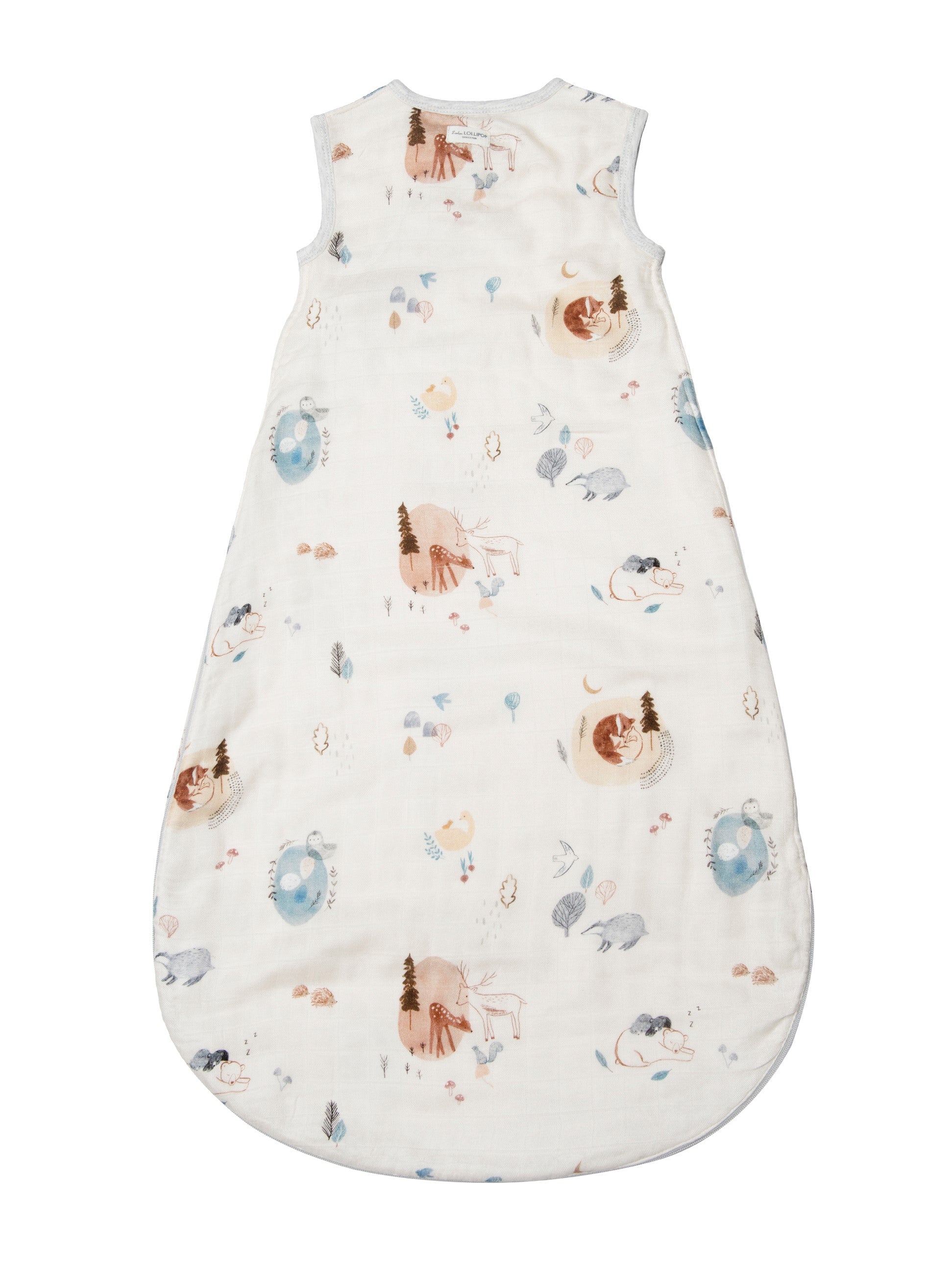 Muslin-Lightweight-Sleep-Bags-0.5-TOG-Cozy-Forest-2