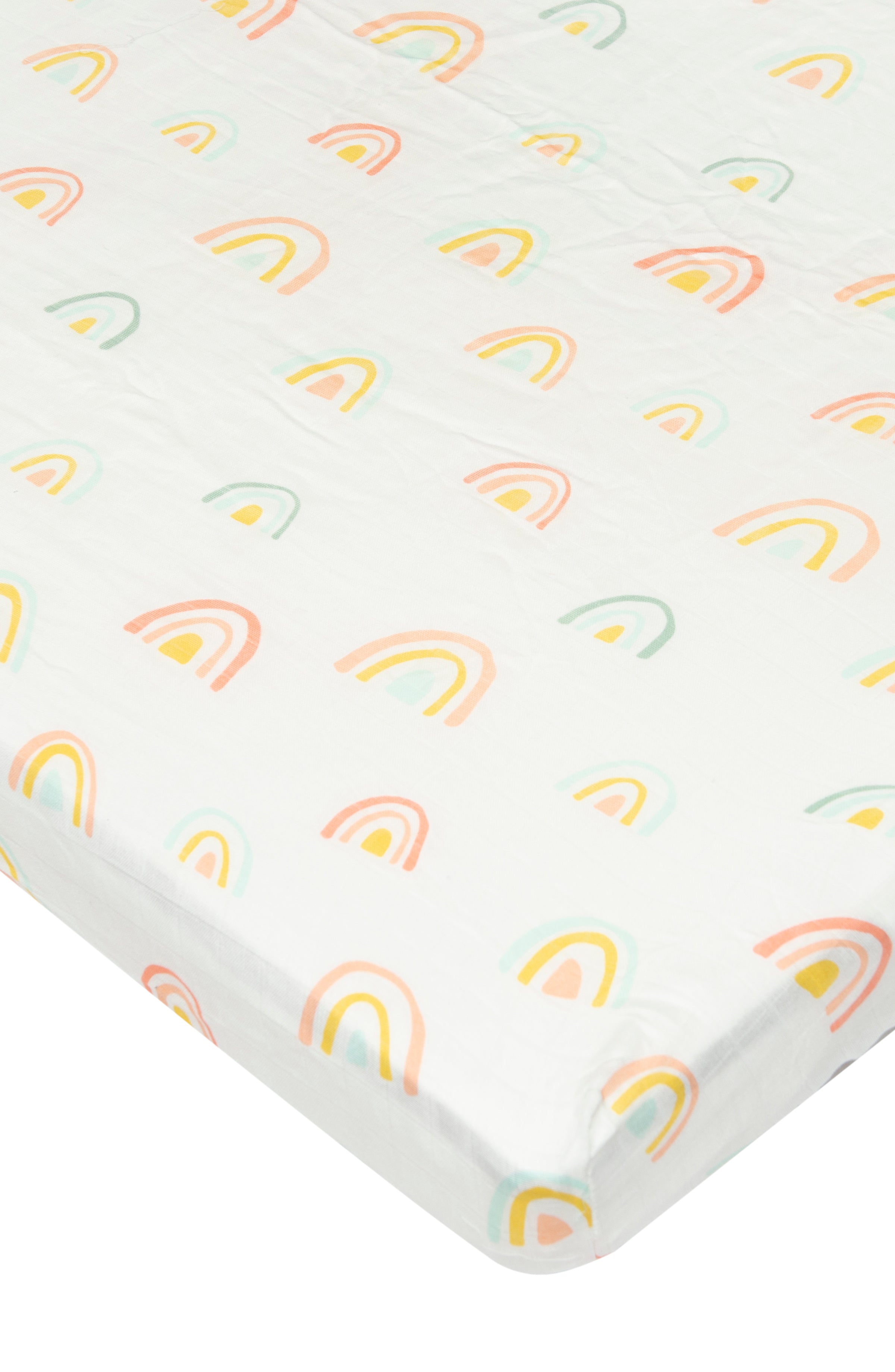 Muslin-Fitted-Crib-Sheet-Pastel-Rainbow-1