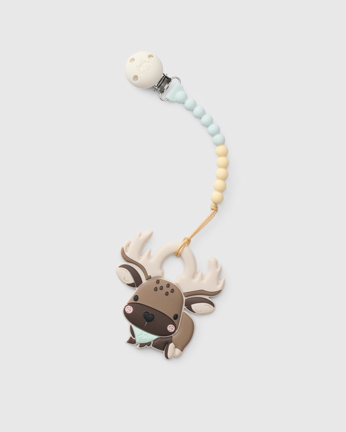 OneC™ Silicone Clip Teether Set - Moose