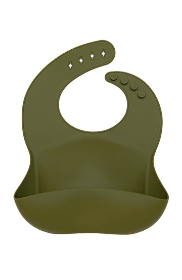 Silicone Bib - Solid Colour